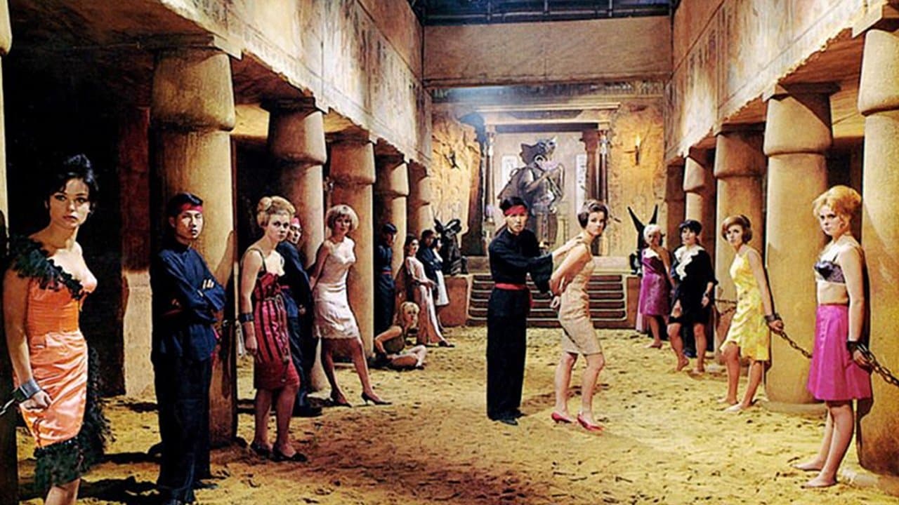 Backdrop of The Brides of Fu Manchu