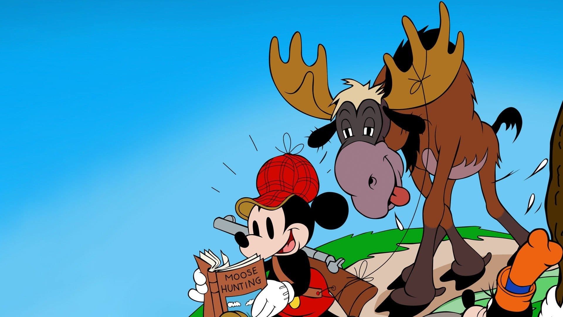 Backdrop of Moose Hunters