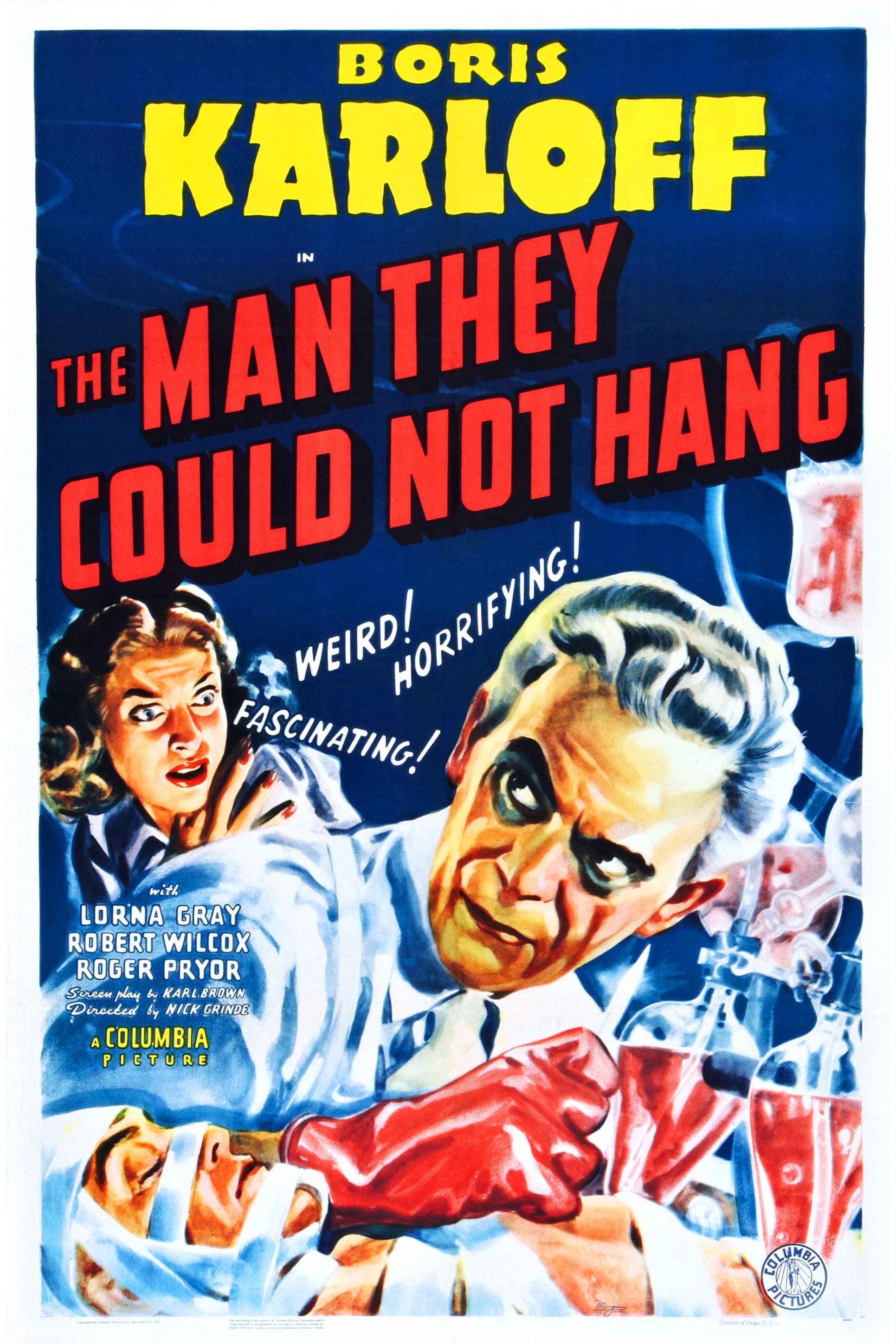Poster of The Man They Could Not Hang