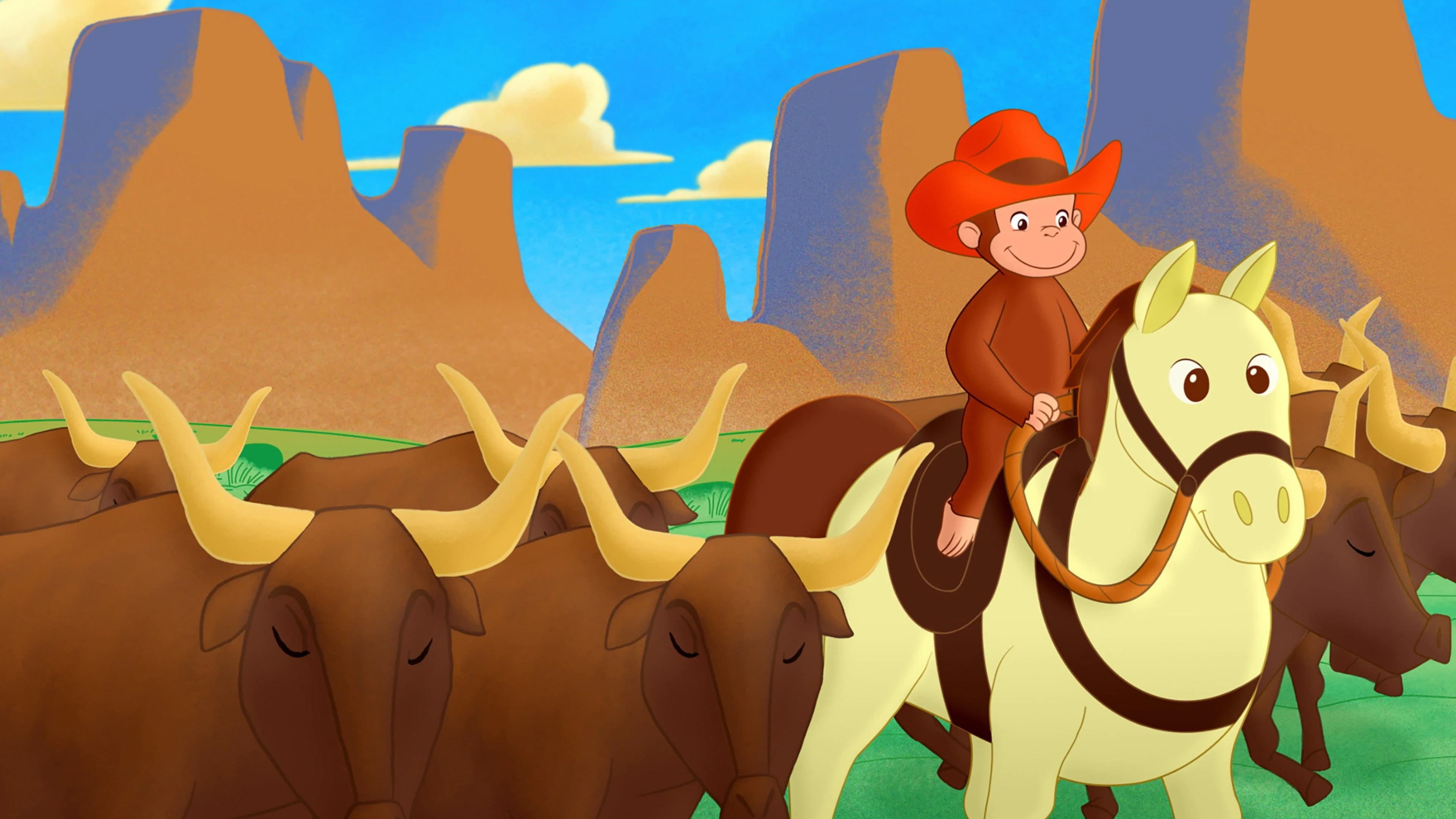 Backdrop of Curious George: Go West, Go Wild