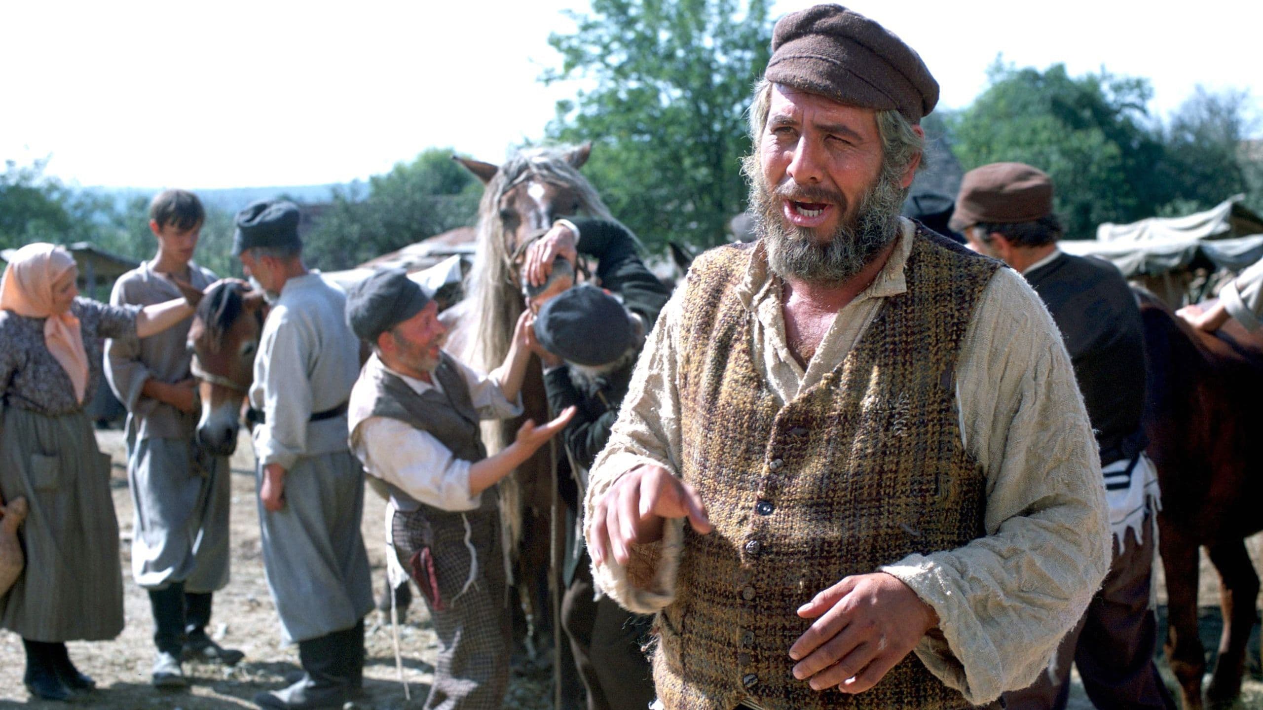 Backdrop of Fiddler on the Roof