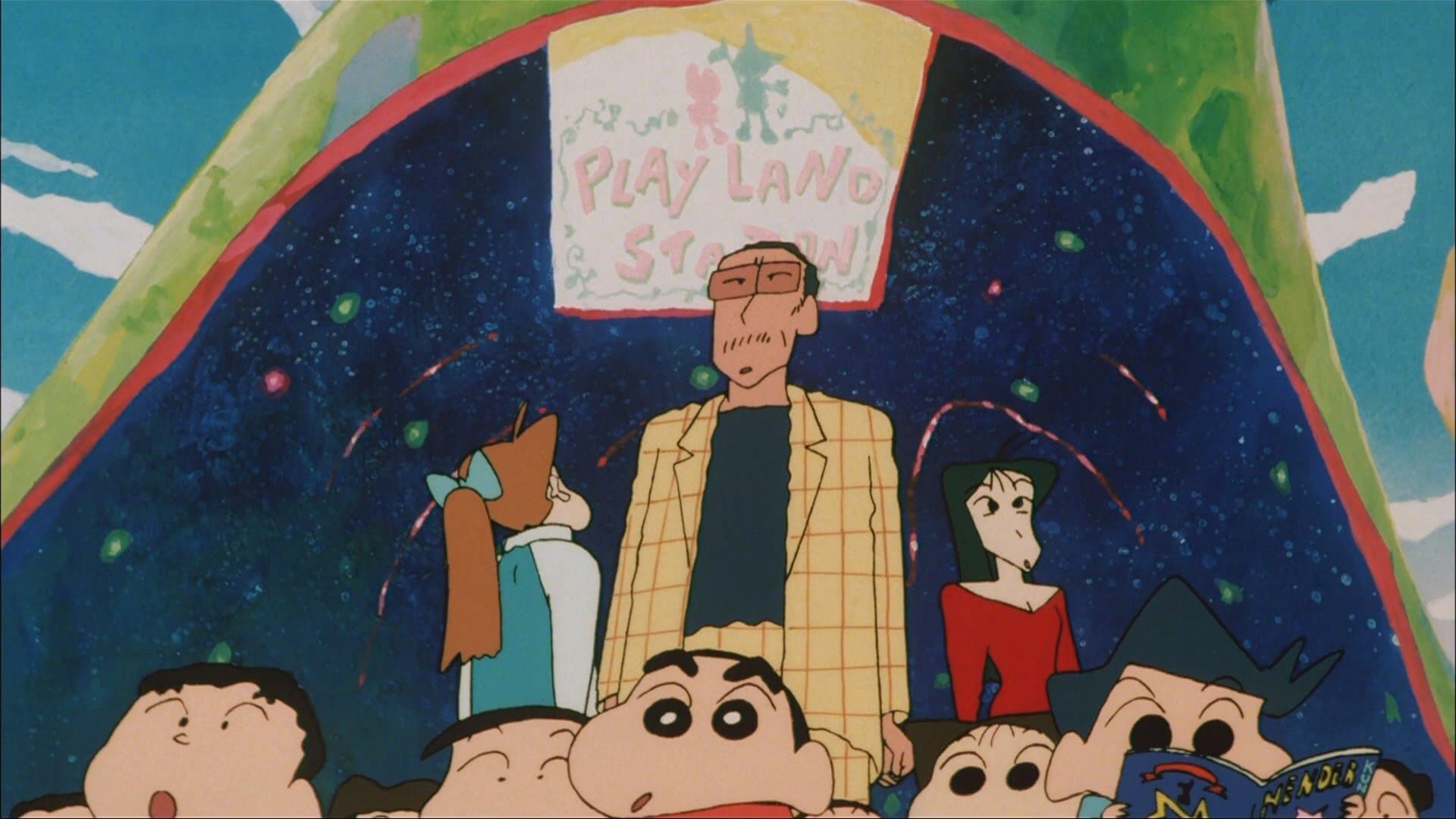 Backdrop of Crayon Shin-chan: Great Adventure In Henderland