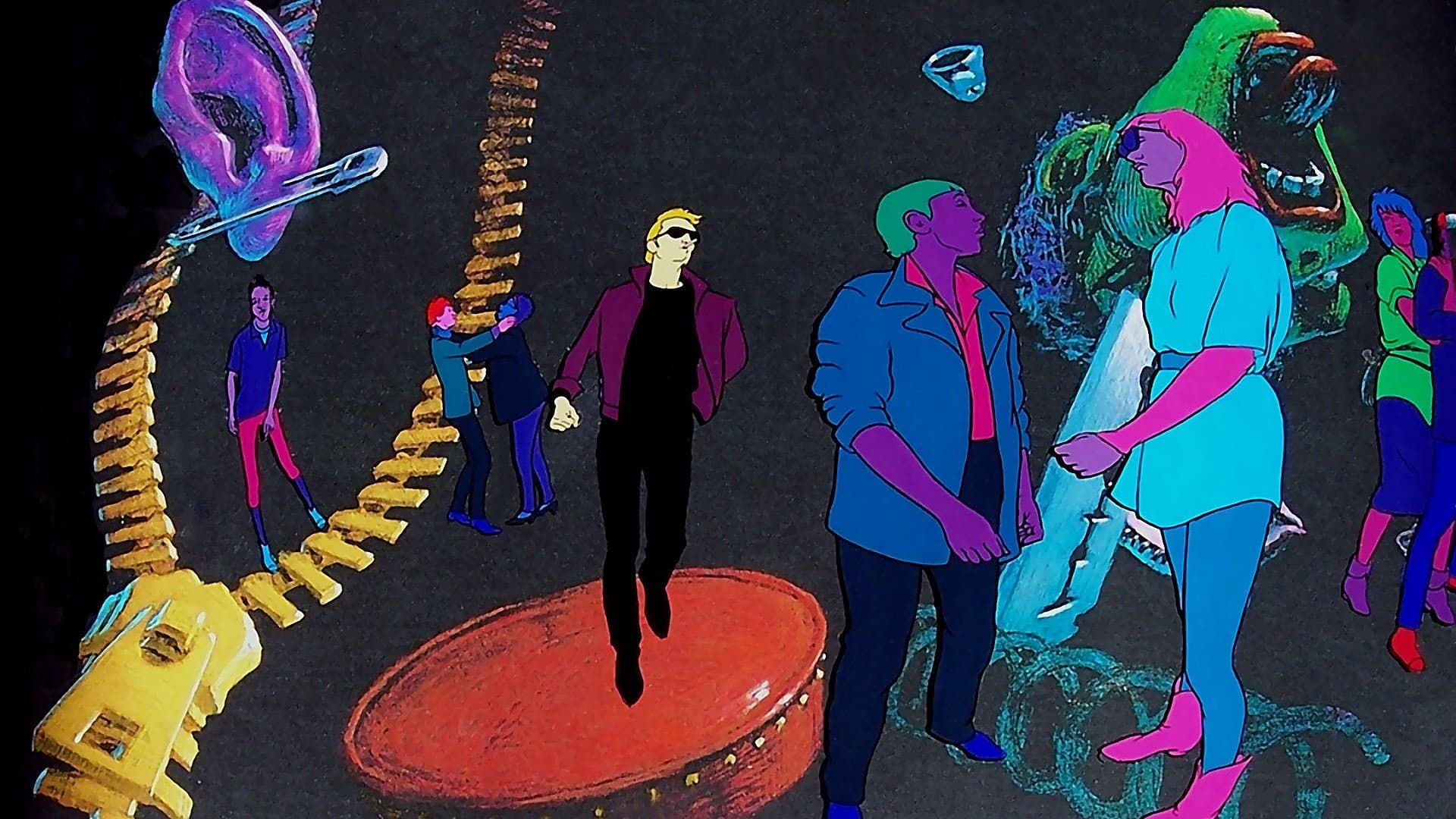 Backdrop of American Pop