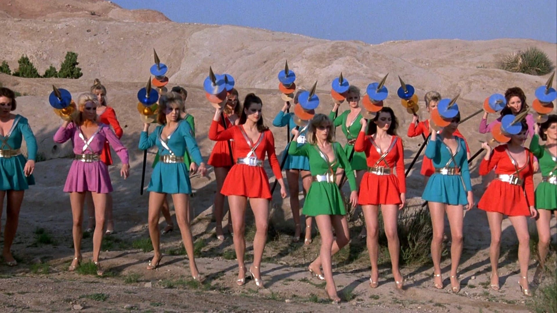 Backdrop of Amazon Women on the Moon