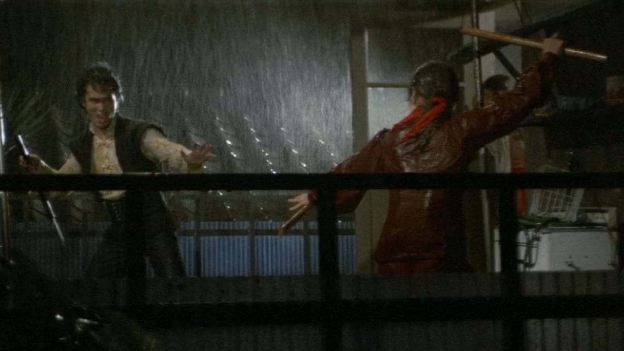 Backdrop of Sister Street Fighter: Hanging by a Thread