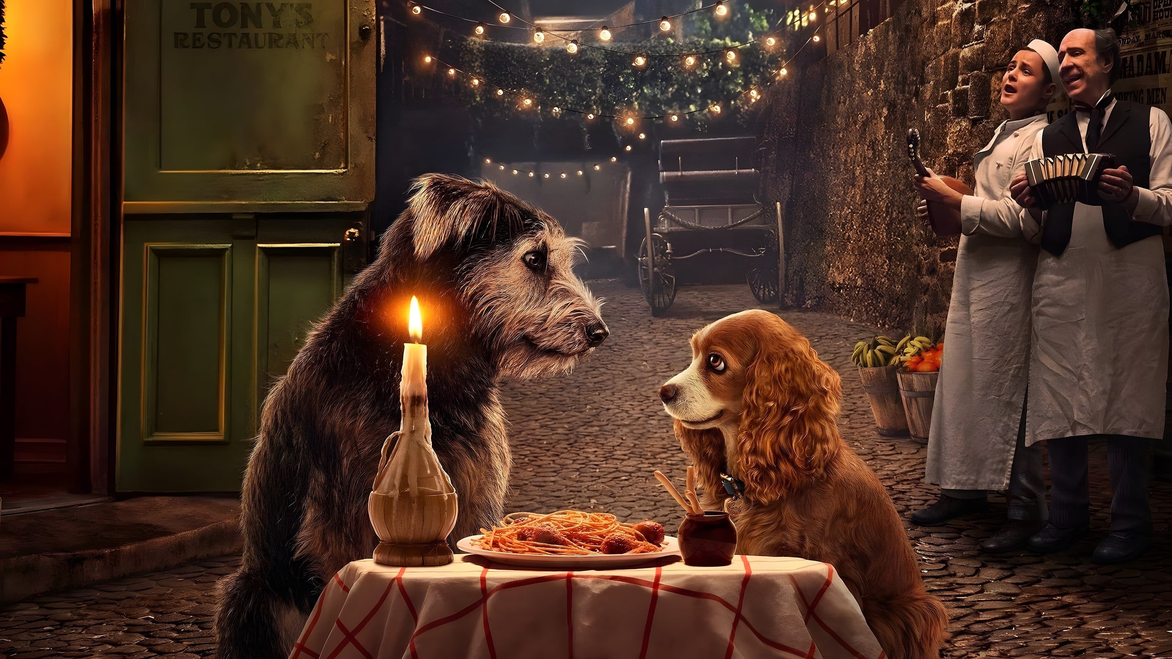 Backdrop of Lady and the Tramp