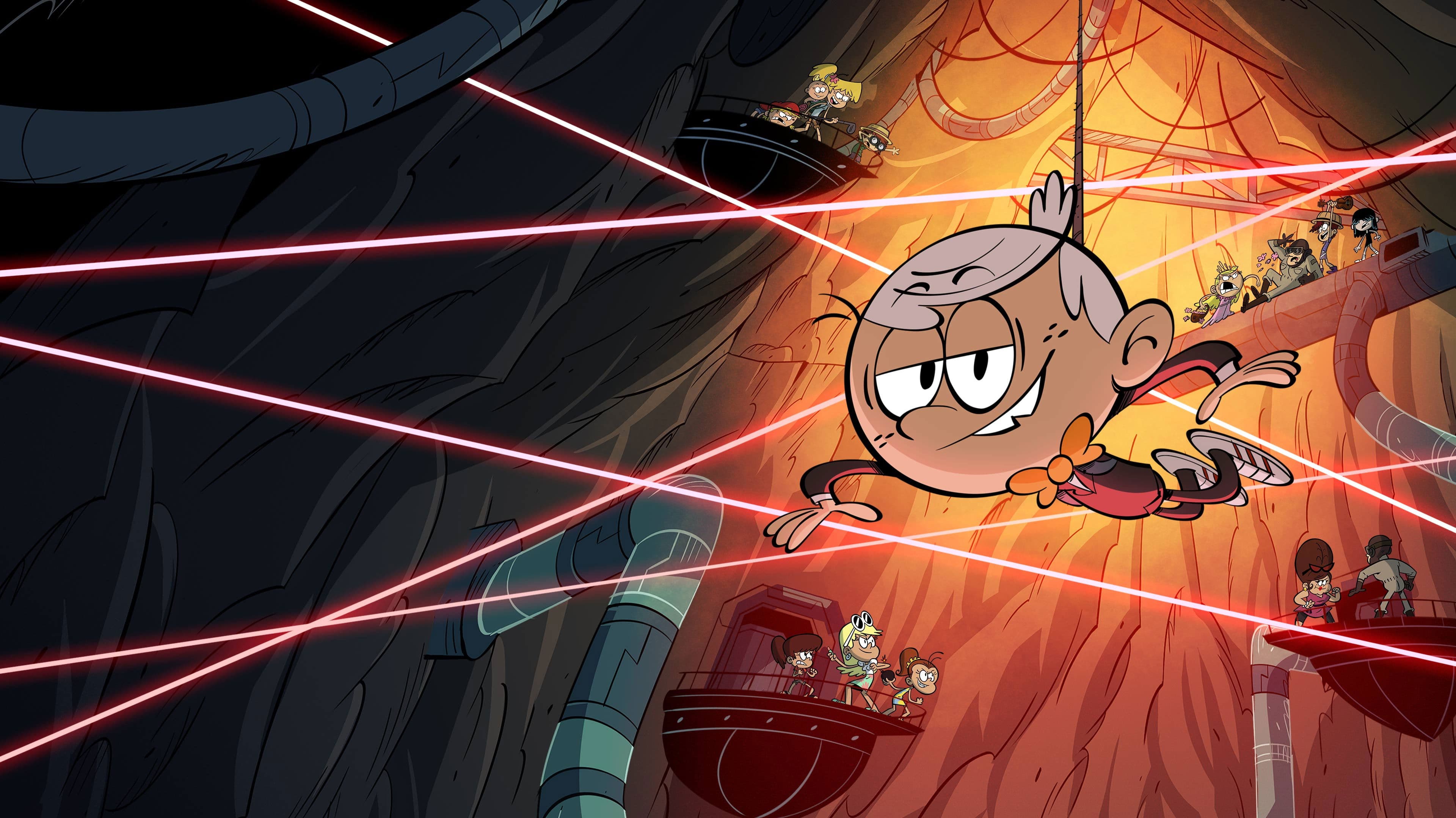 Backdrop of No Time to Spy: A Loud House Movie