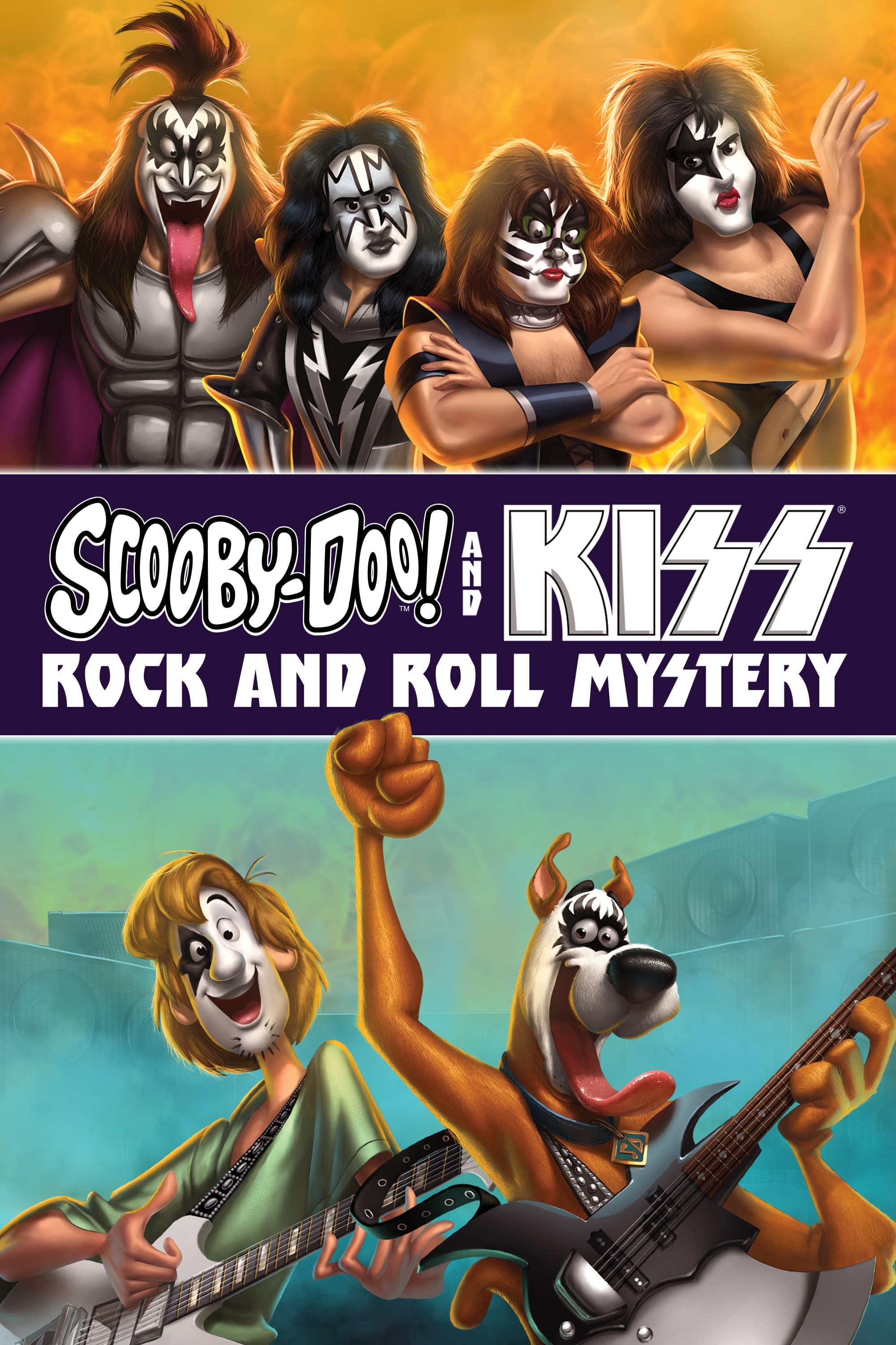 Poster of Scooby-Doo! and KISS: Rock and Roll Mystery