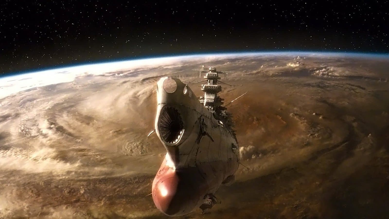 Backdrop of Space Battleship Yamato
