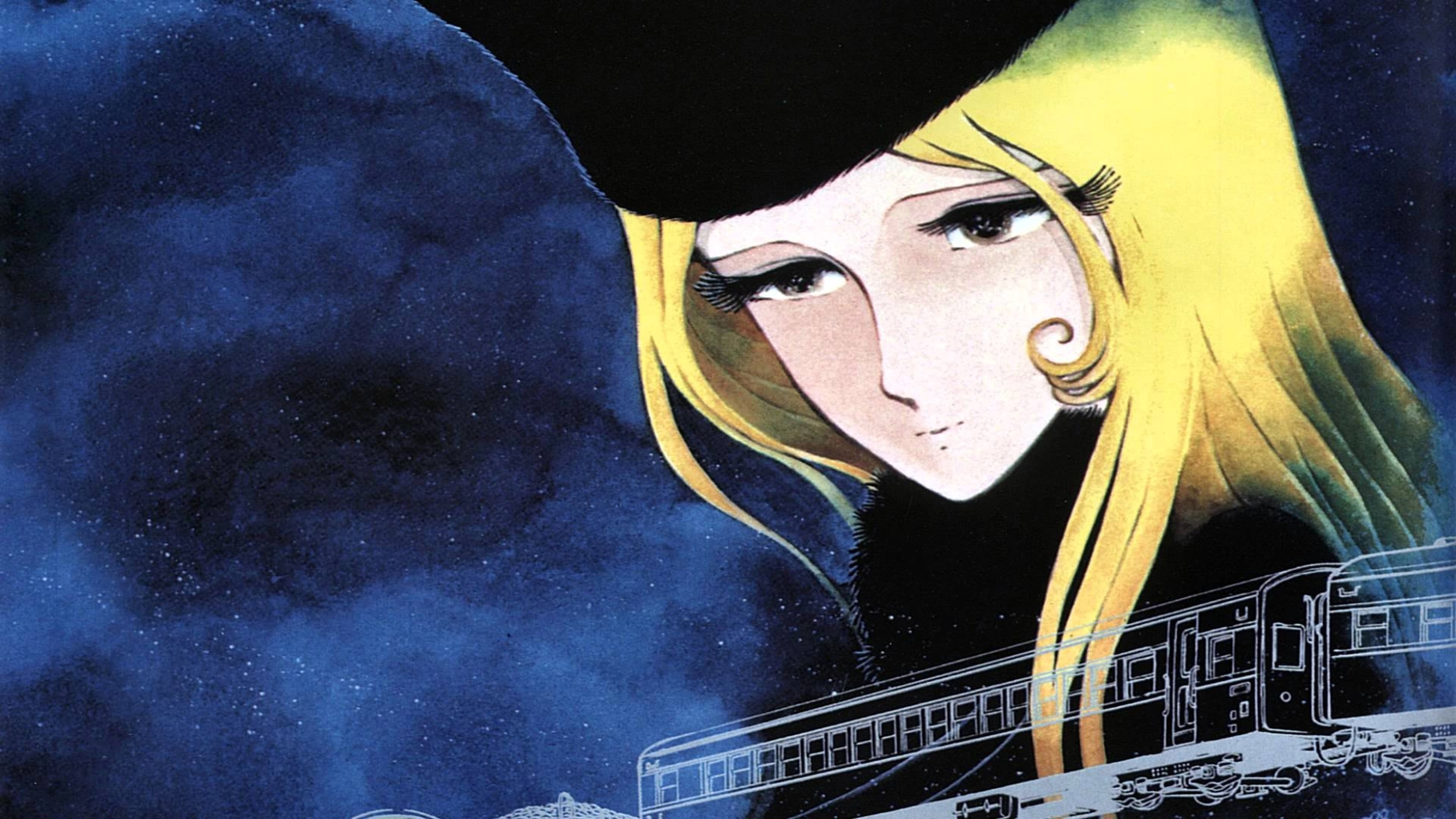 Backdrop of Galaxy Express 999: Can You Live Like a Warrior!!