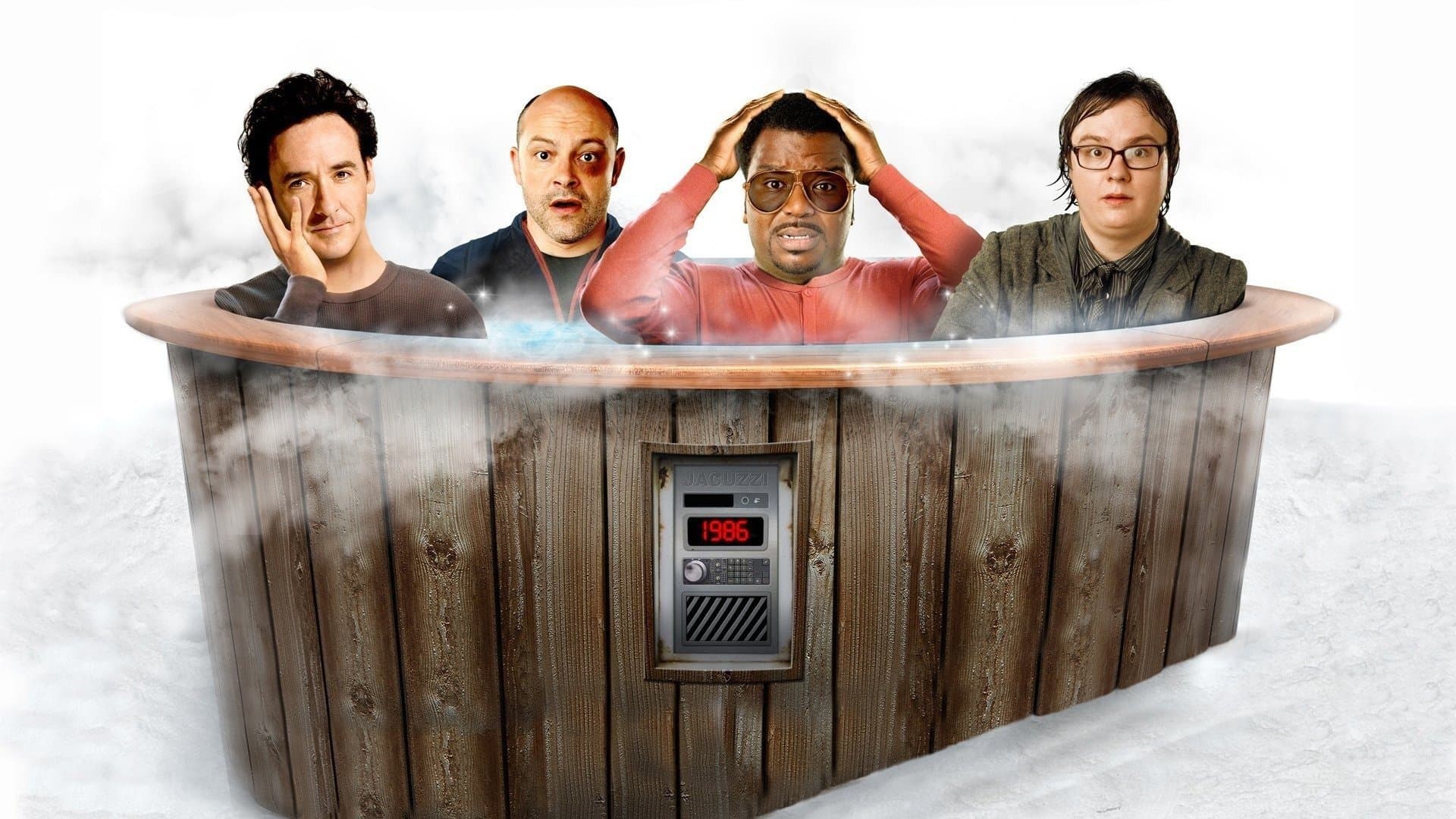 Backdrop of Hot Tub Time Machine Collection