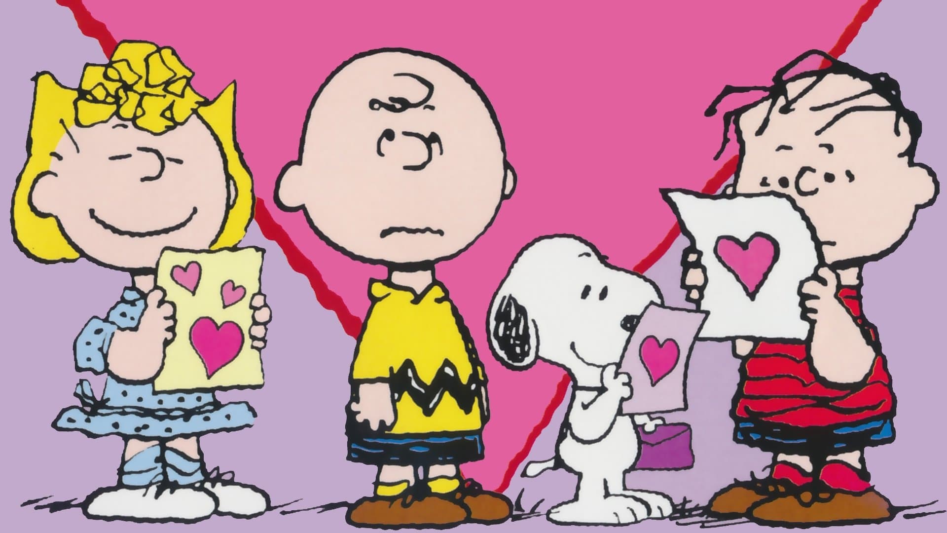 Backdrop of A Charlie Brown Valentine