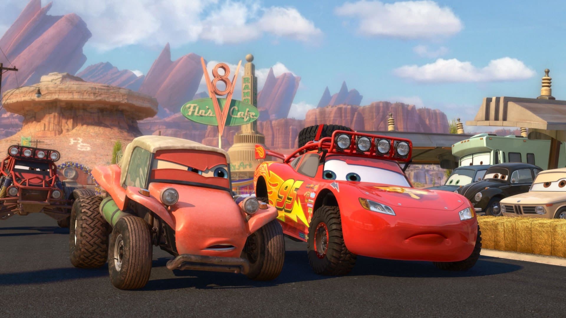 Backdrop of The Radiator Springs 500½