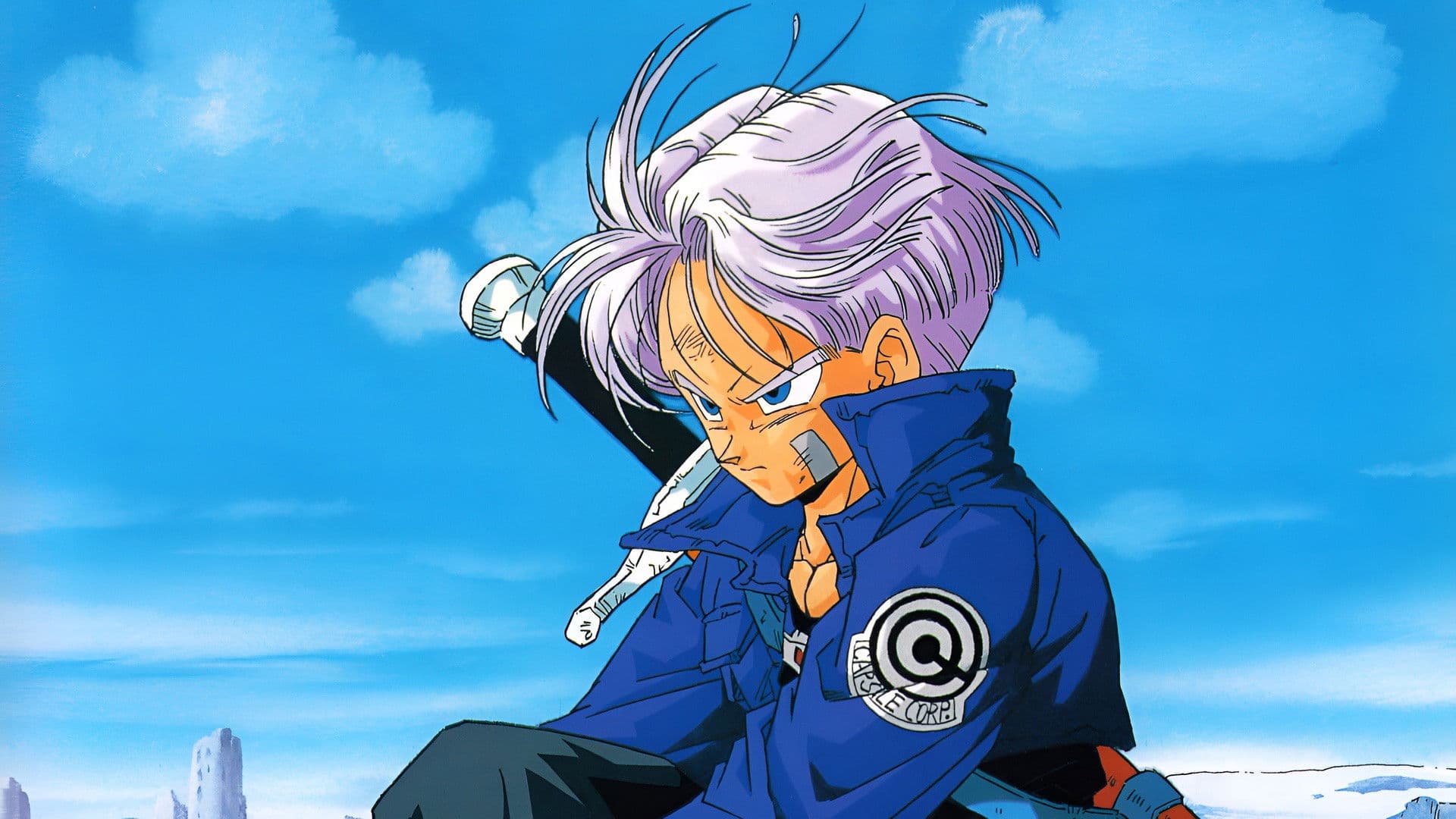 Backdrop of Dragon Ball Z: The History of Trunks