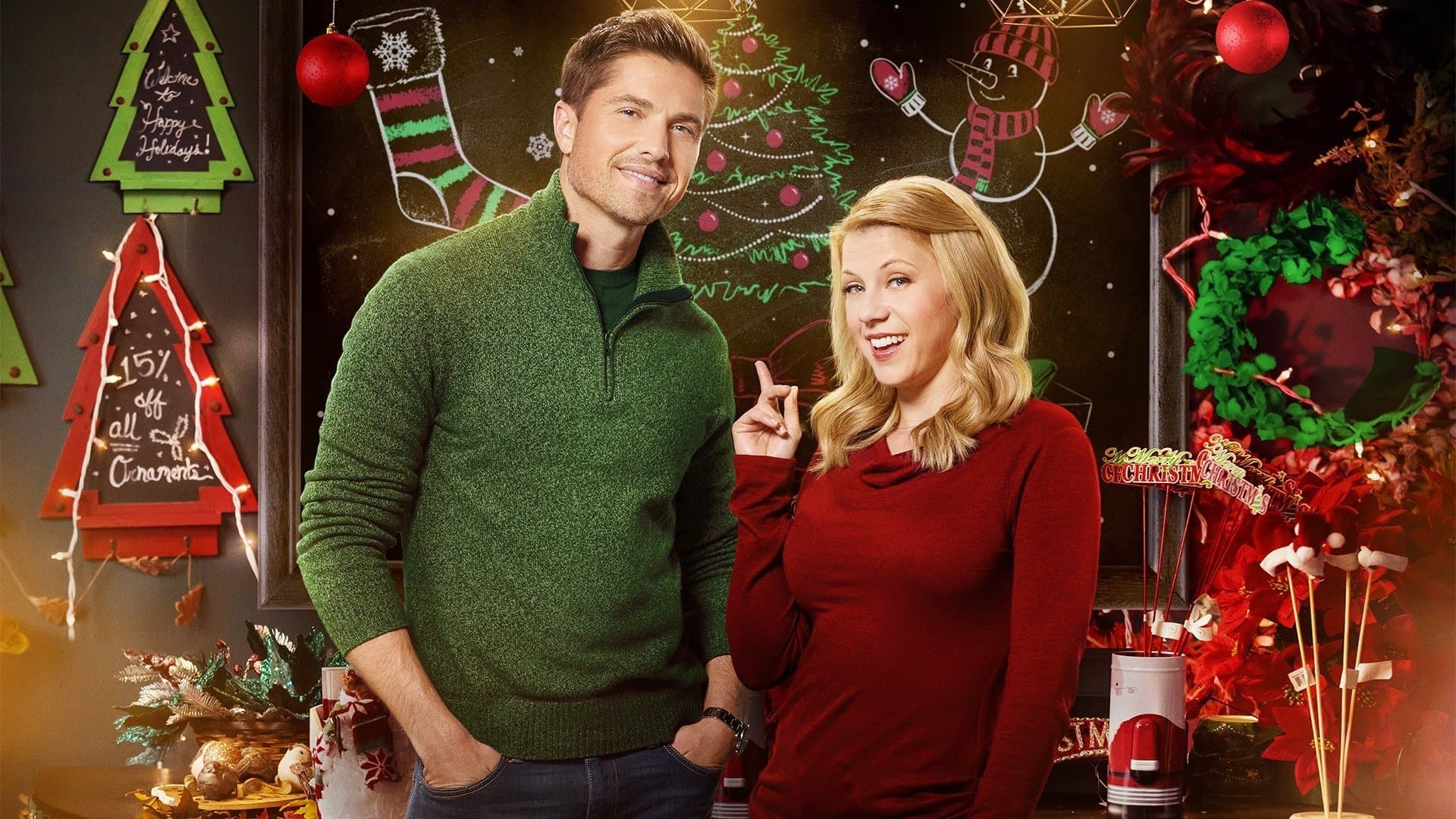 Backdrop of Finding Santa