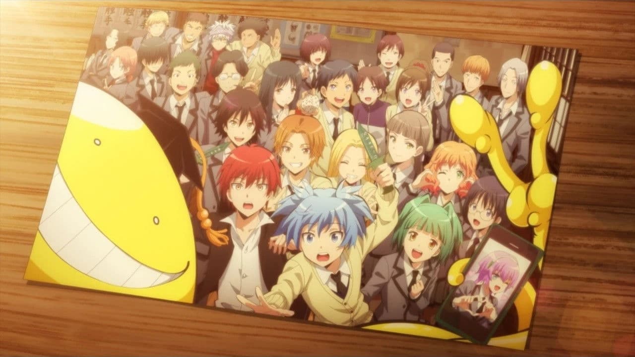 Backdrop of Assassination Classroom the Movie: Our Time