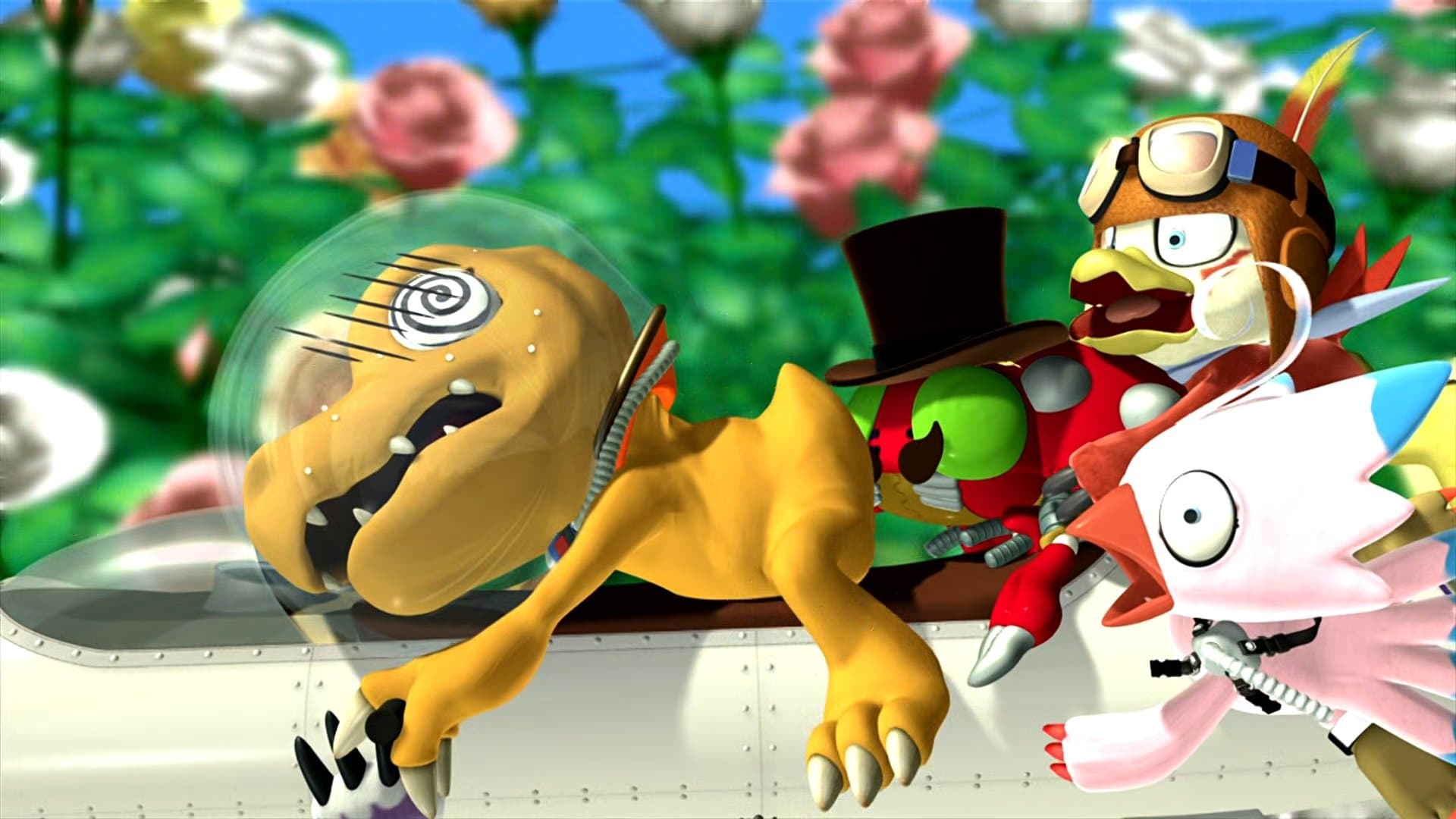 Backdrop of Digimon Adventure 3D: Digimon Grand Prix!