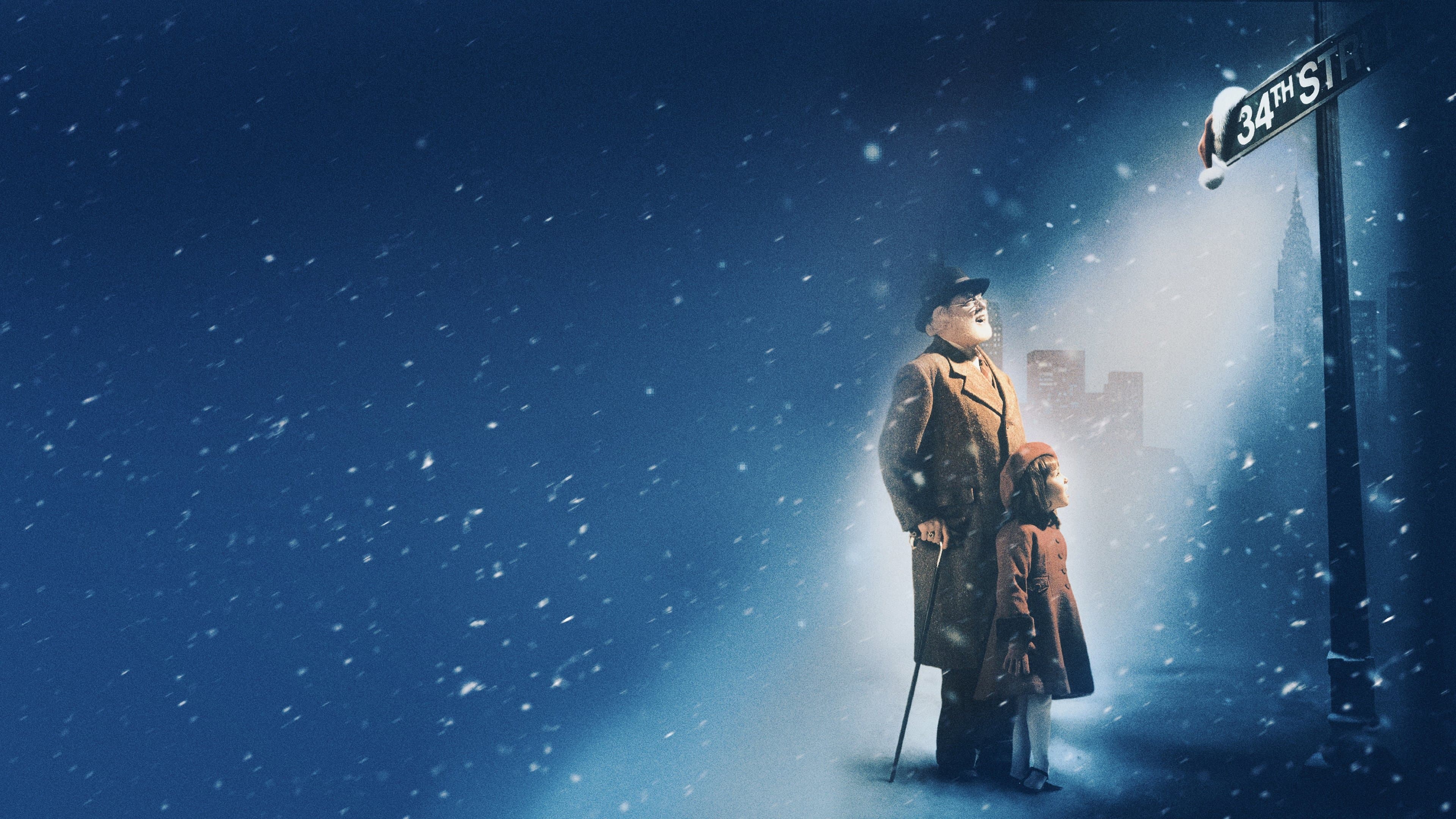 Backdrop of Miracle on 34th Street