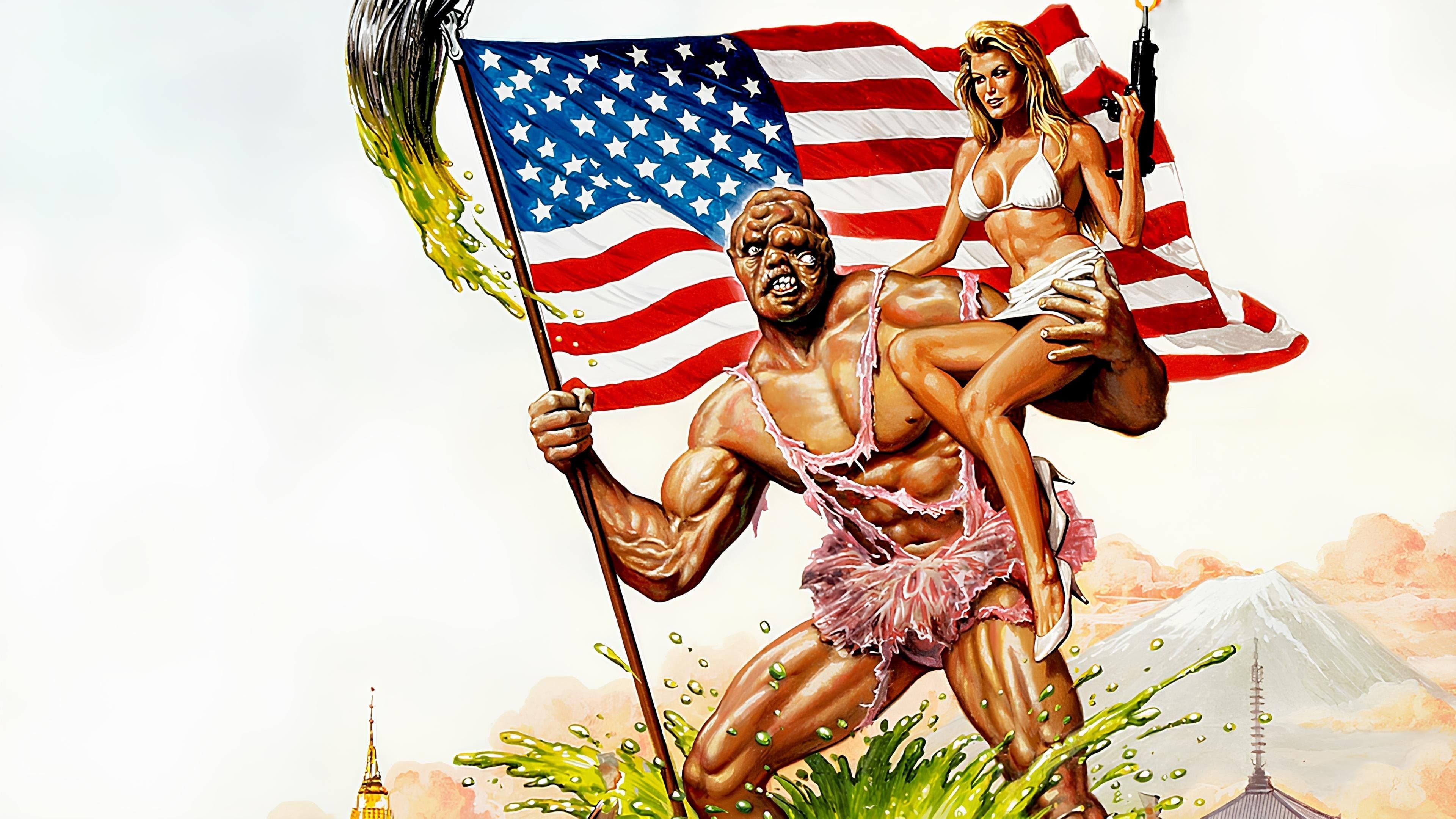 Backdrop of The Toxic Avenger Part II