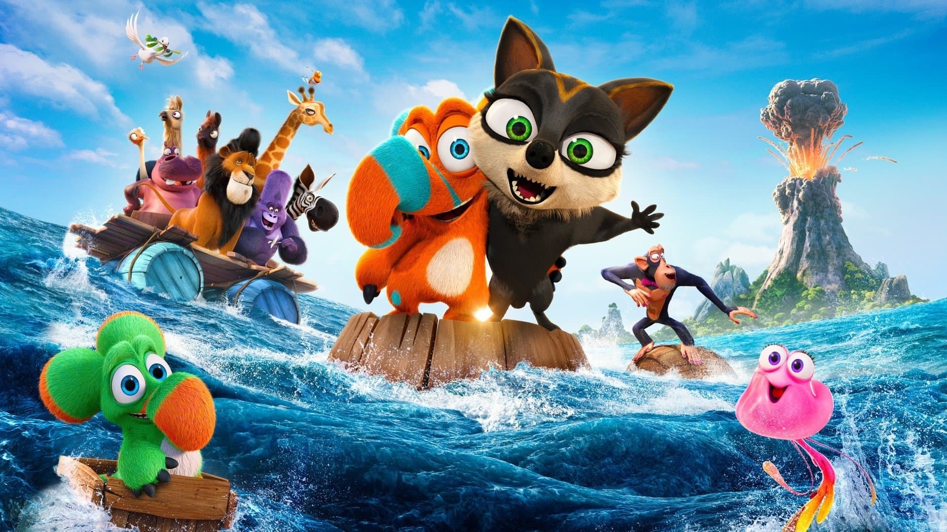 Backdrop of Two by Two: Overboard!