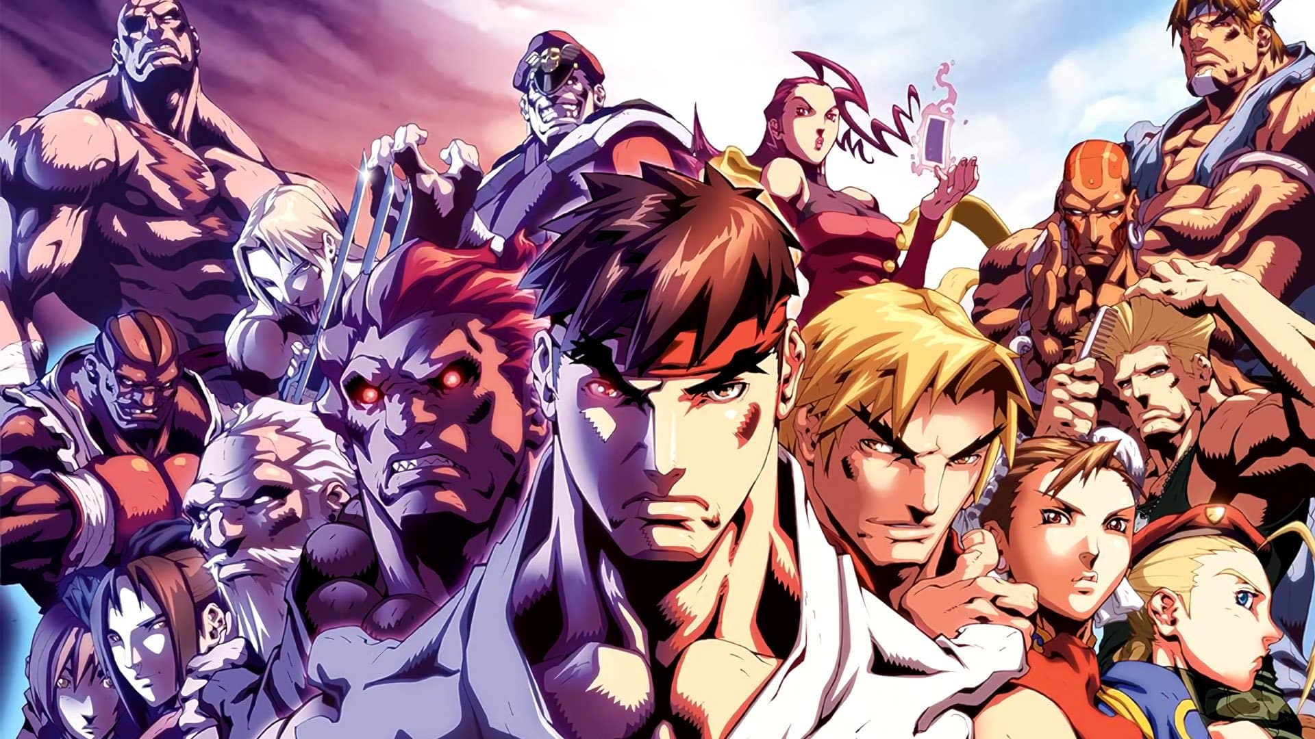 Backdrop of Street Fighter: The New Challengers