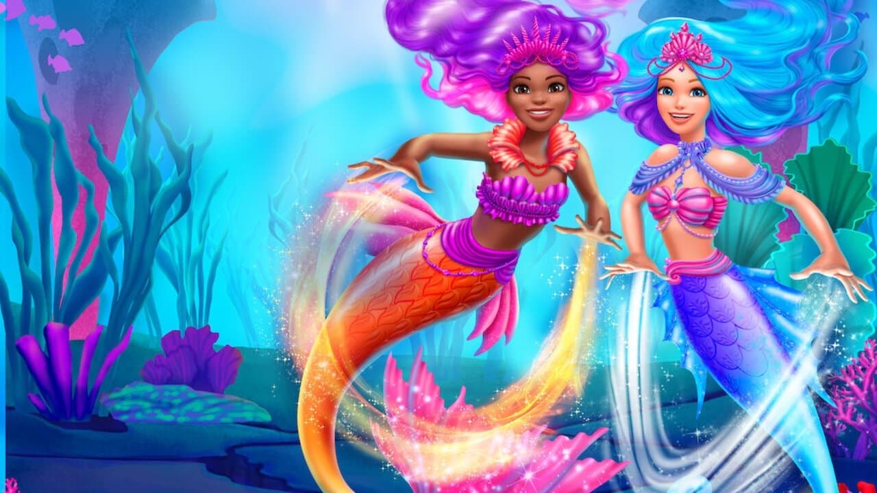 Backdrop of Barbie: Mermaid Power