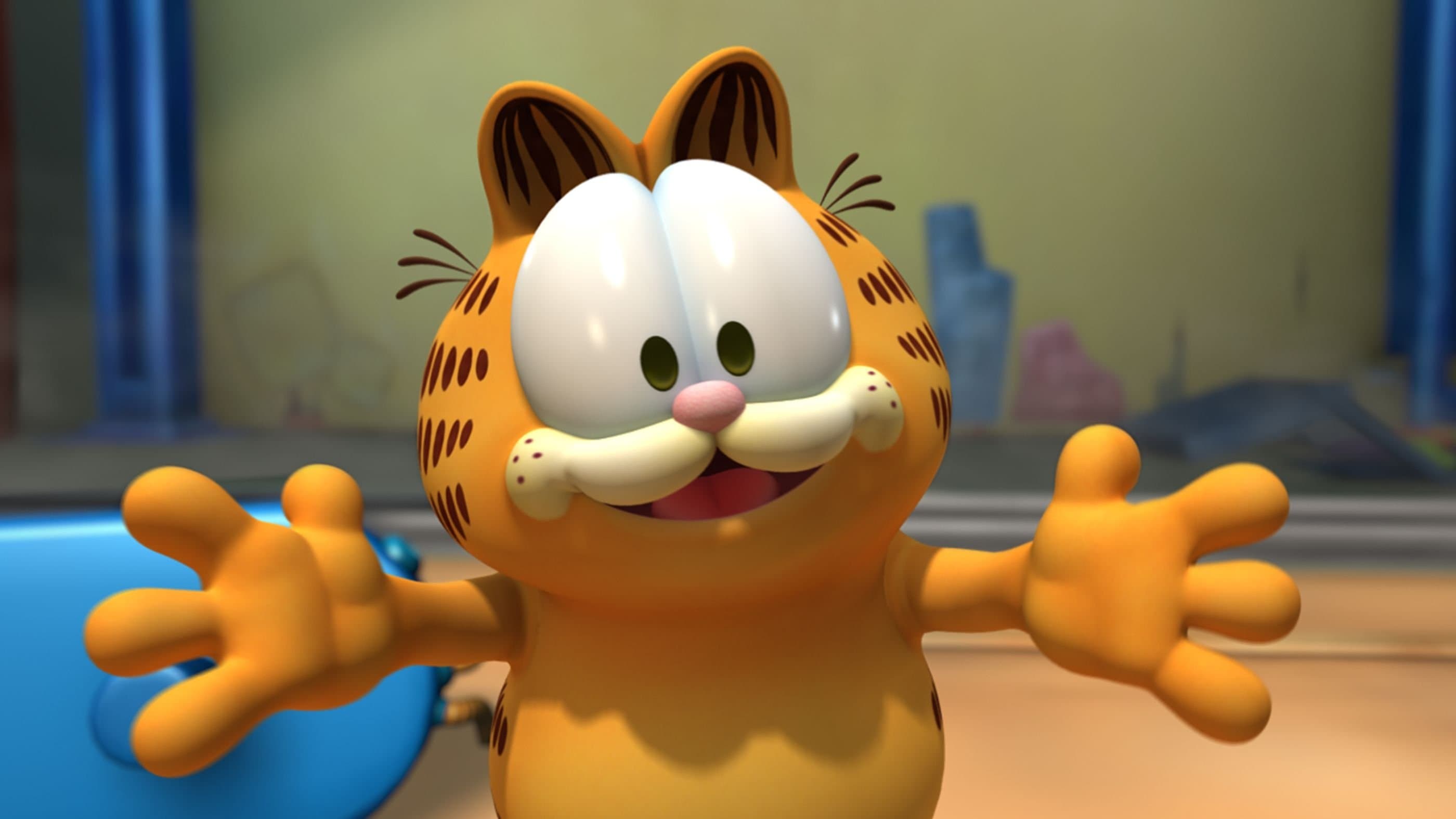 Backdrop of Garfield Direct-to-Video Features Collection