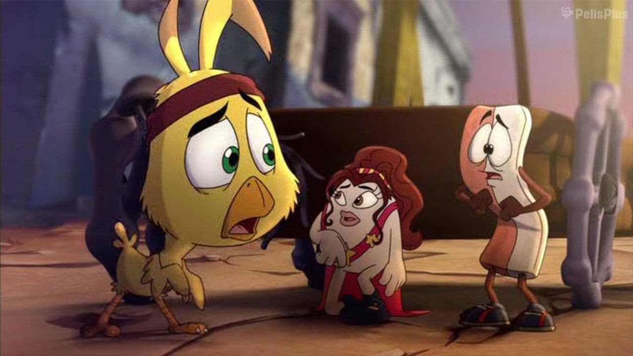 Backdrop of Another Egg and Chicken Movie