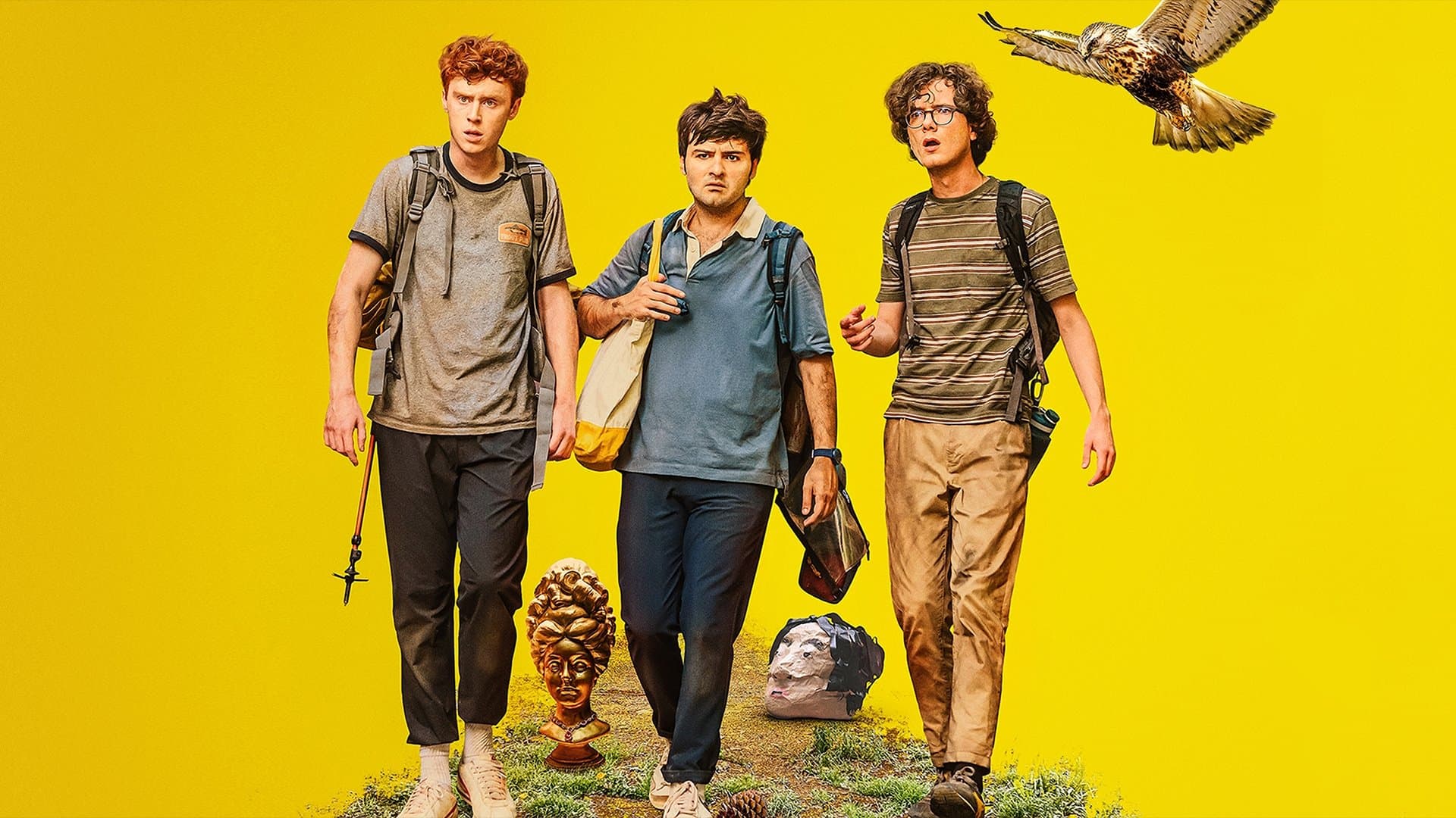 Backdrop of Please Don't Destroy: The Treasure of Foggy Mountain