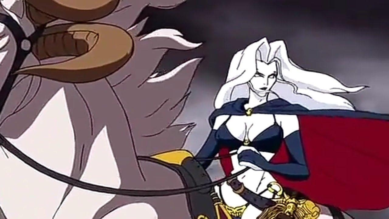 Backdrop of Lady Death