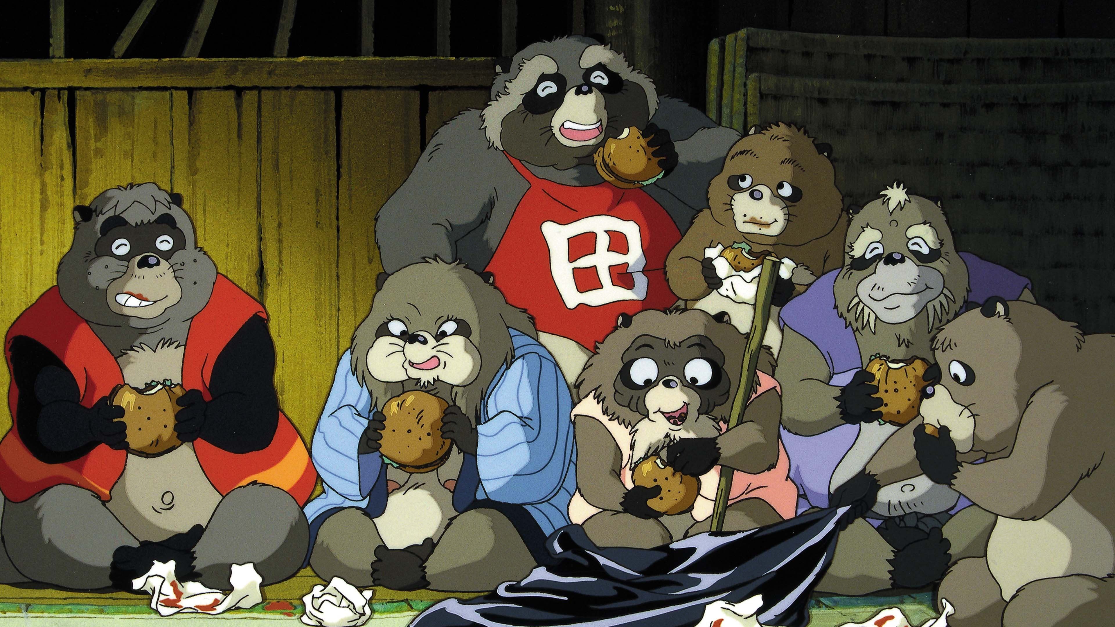Backdrop of Pom Poko