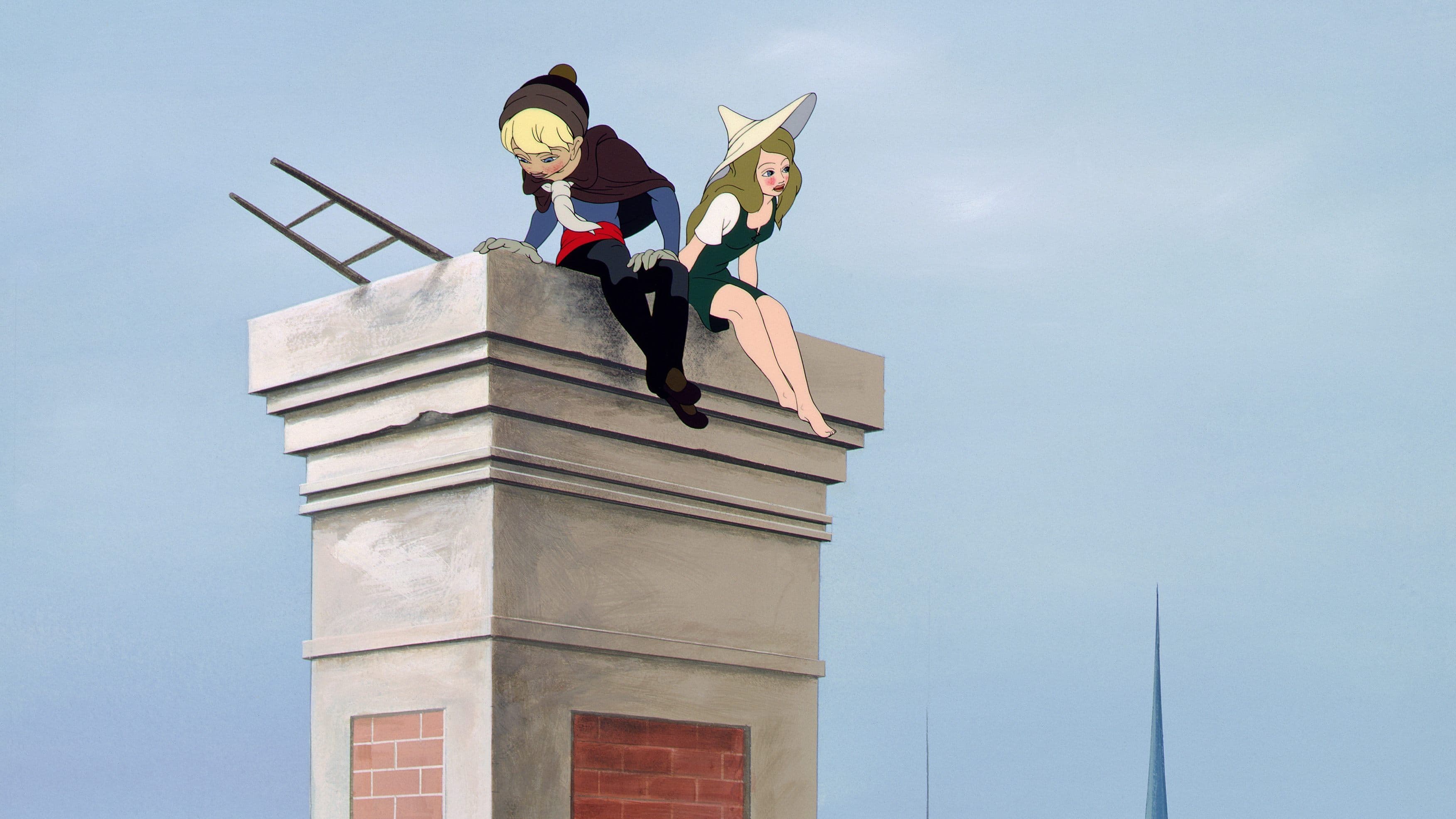 Backdrop of The King and the Mockingbird