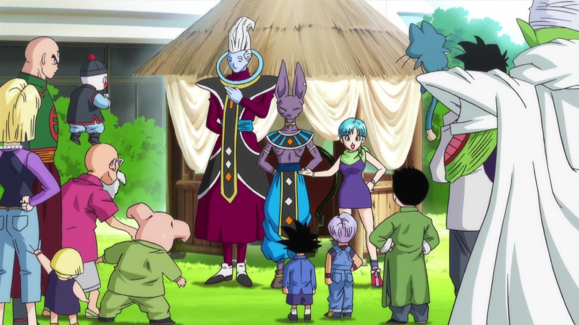 Backdrop of Dragon Ball Z: Battle of Gods