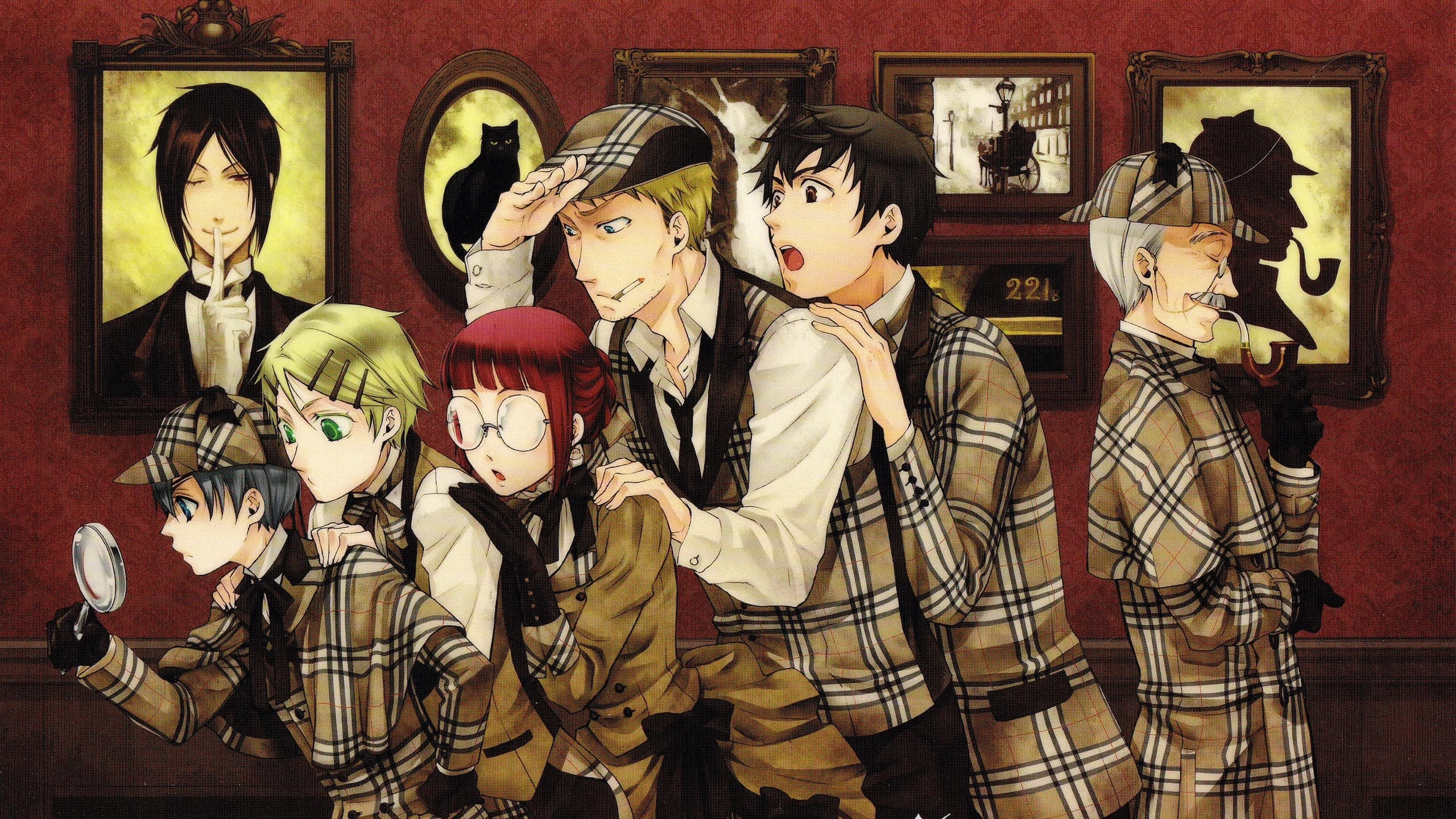 Backdrop of Black Butler: Book of Murder