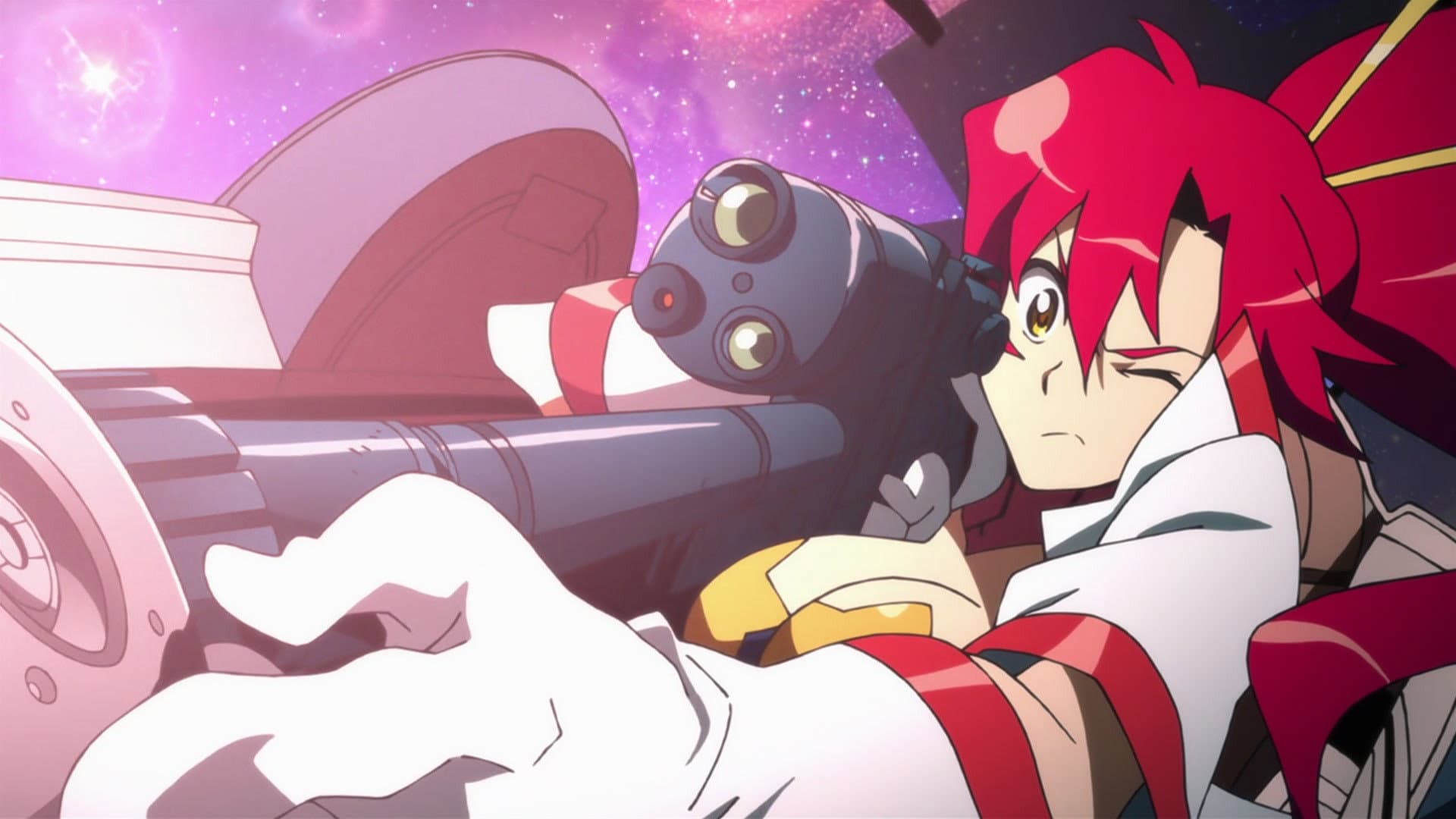 Backdrop of Gurren Lagann the Movie: The Lights in the Sky Are Stars
