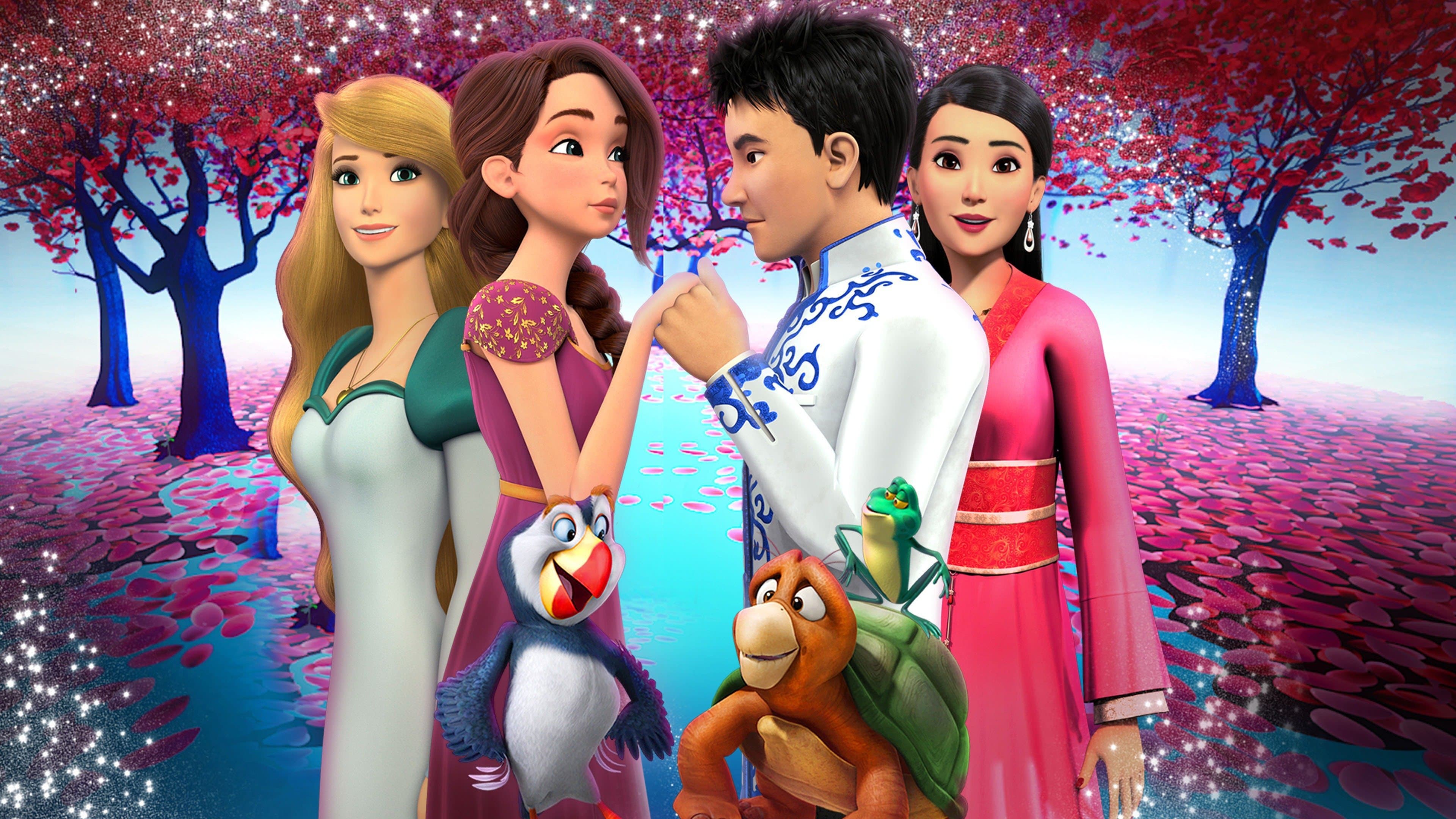 Backdrop of The Swan Princess: Kingdom of Music