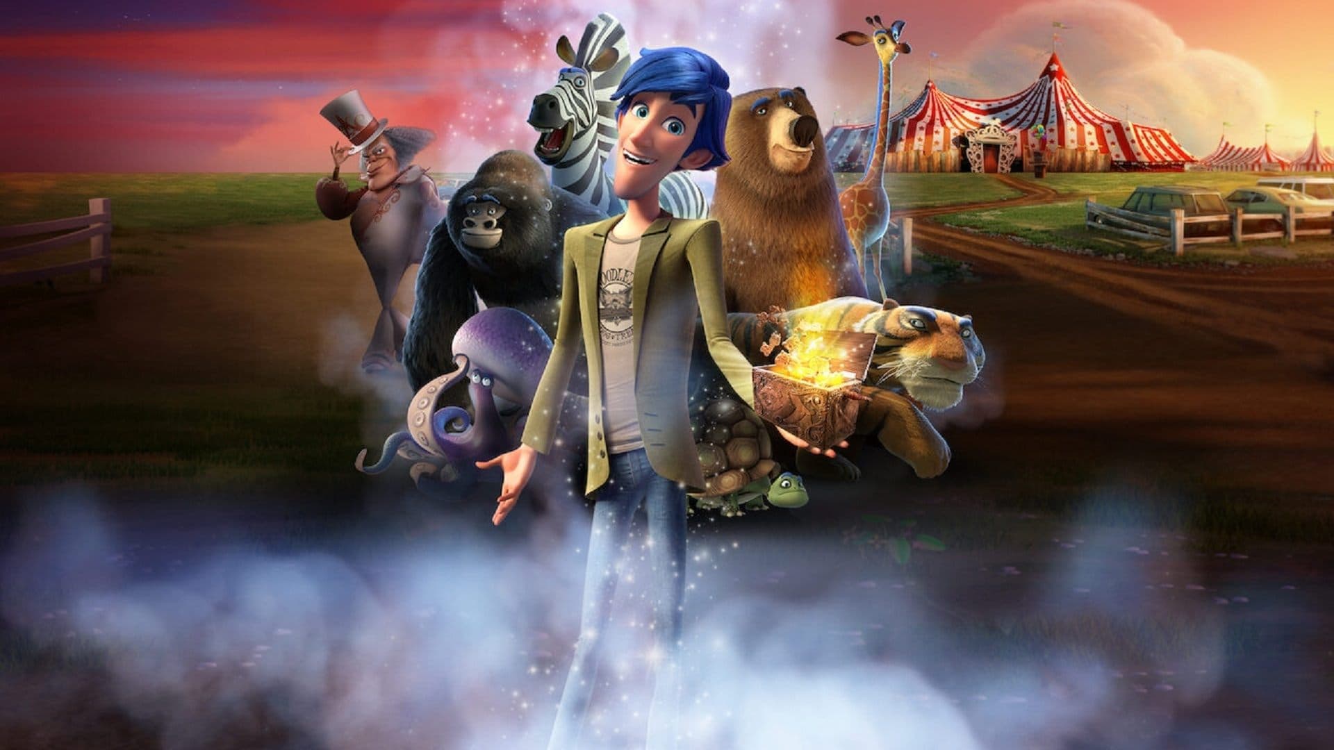 Backdrop of Animal Crackers