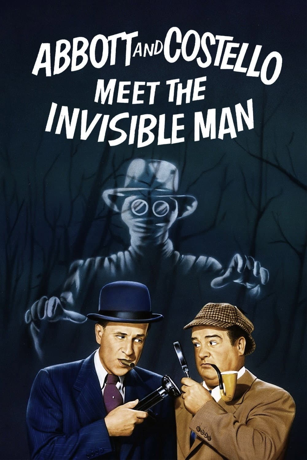 Poster of Bud Abbott and Lou Costello Meet the Invisible Man