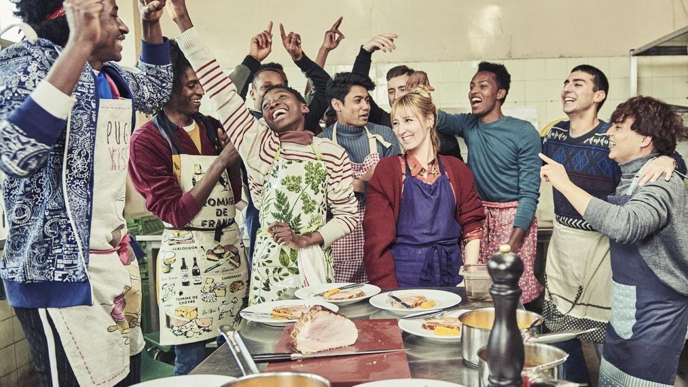 Backdrop of Kitchen Brigade