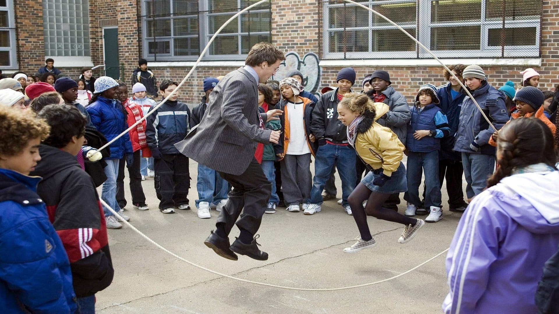 Backdrop of The Ron Clark Story