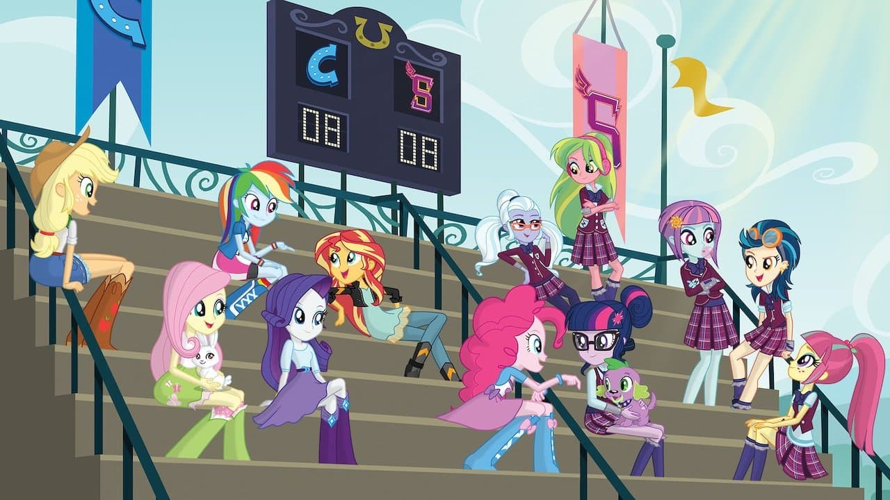 Backdrop of My Little Pony: Equestria Girls - Friendship Games