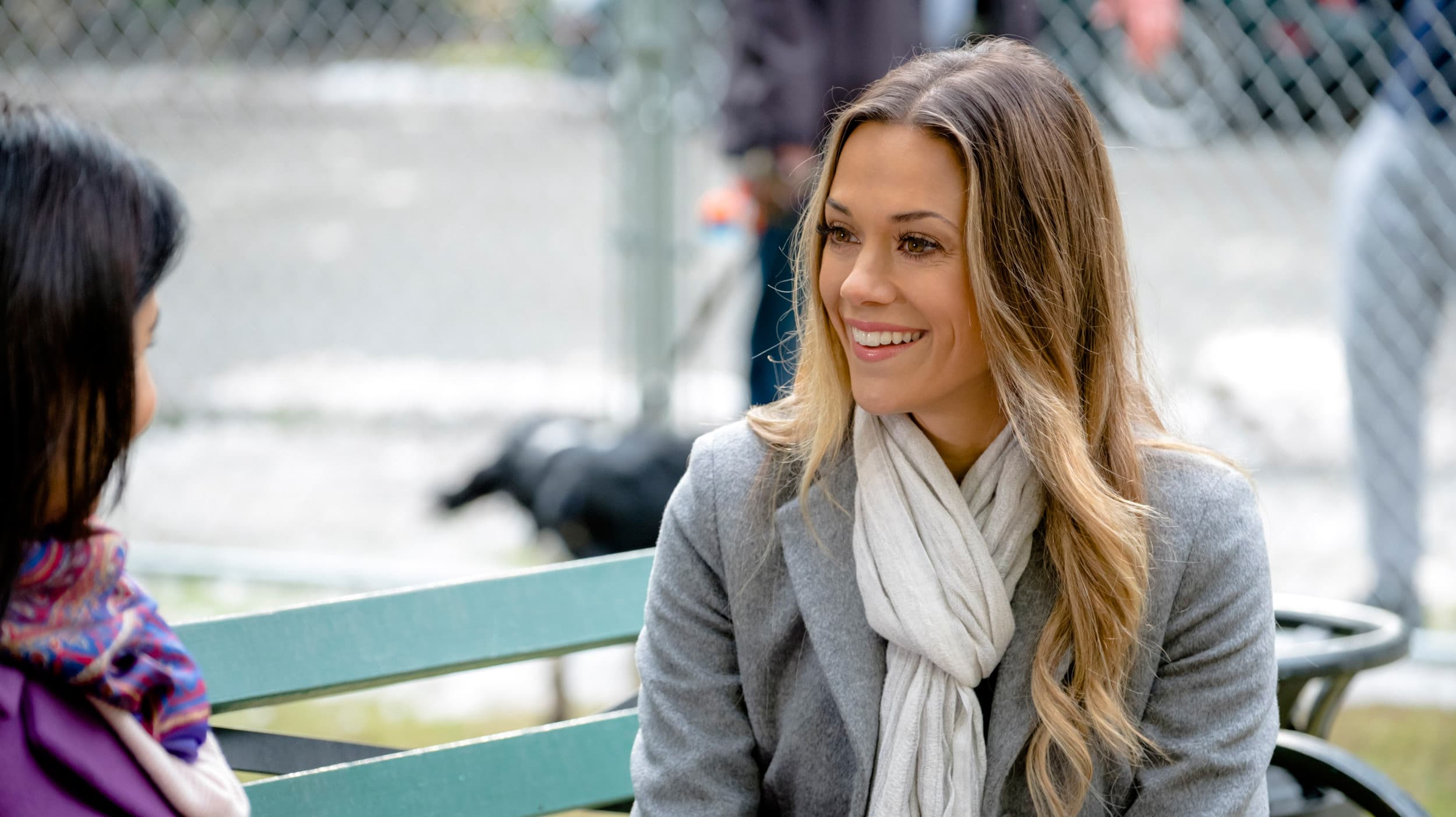 Backdrop of Love at First Bark