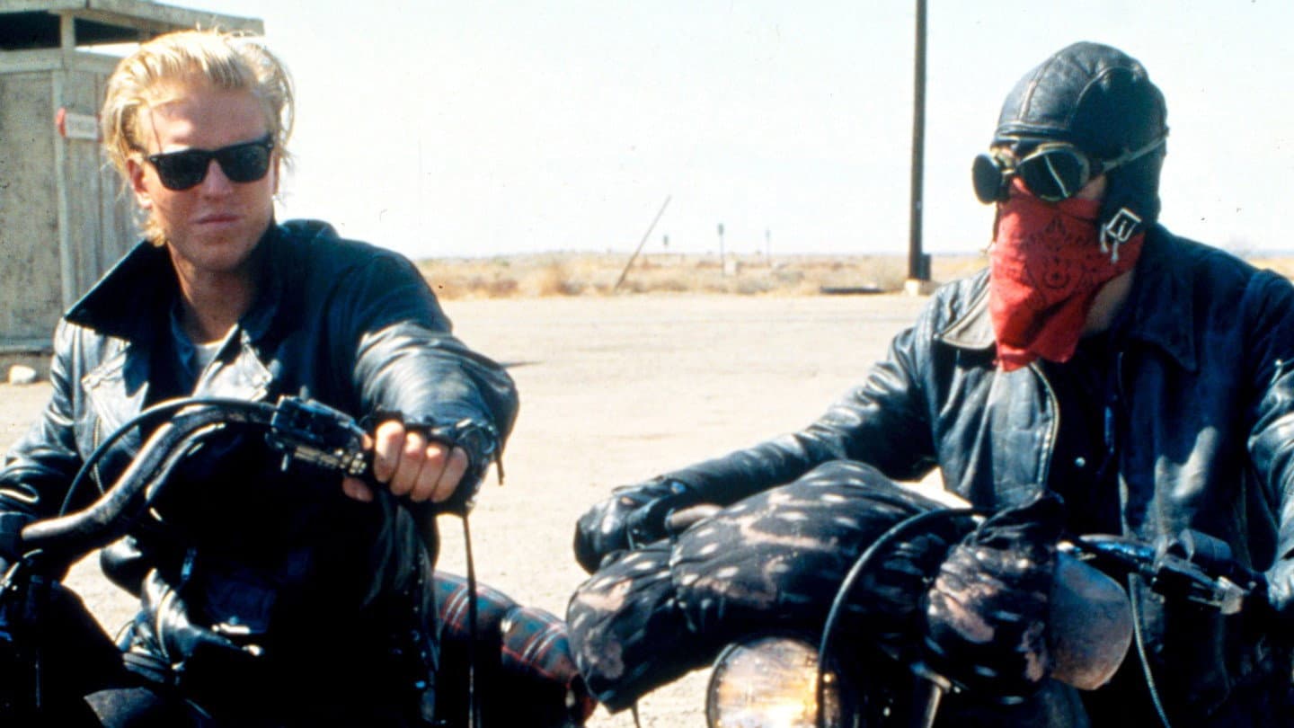 Backdrop of Motorcycle Gang