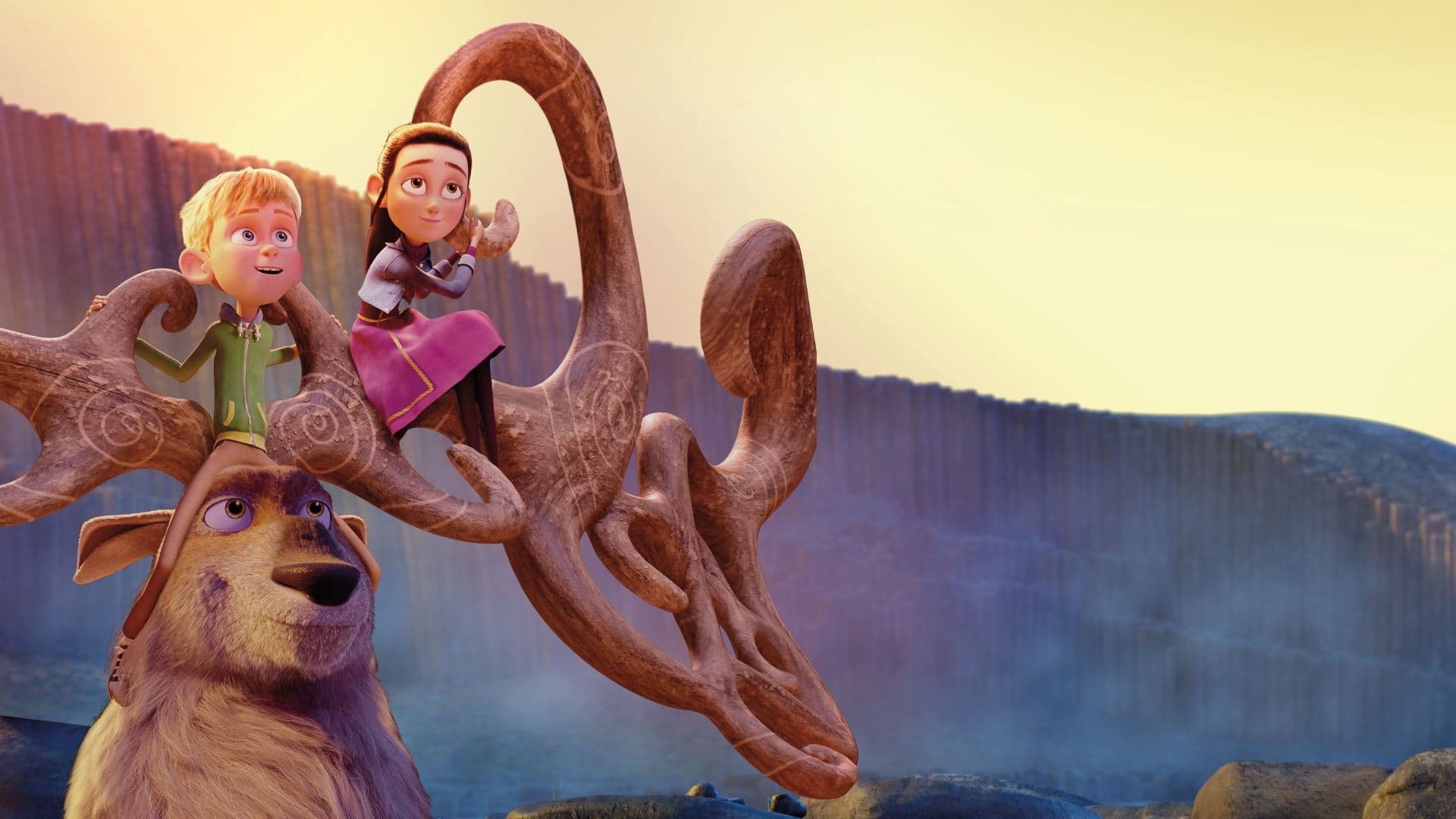 Backdrop of Riverdance: The Animated Adventure