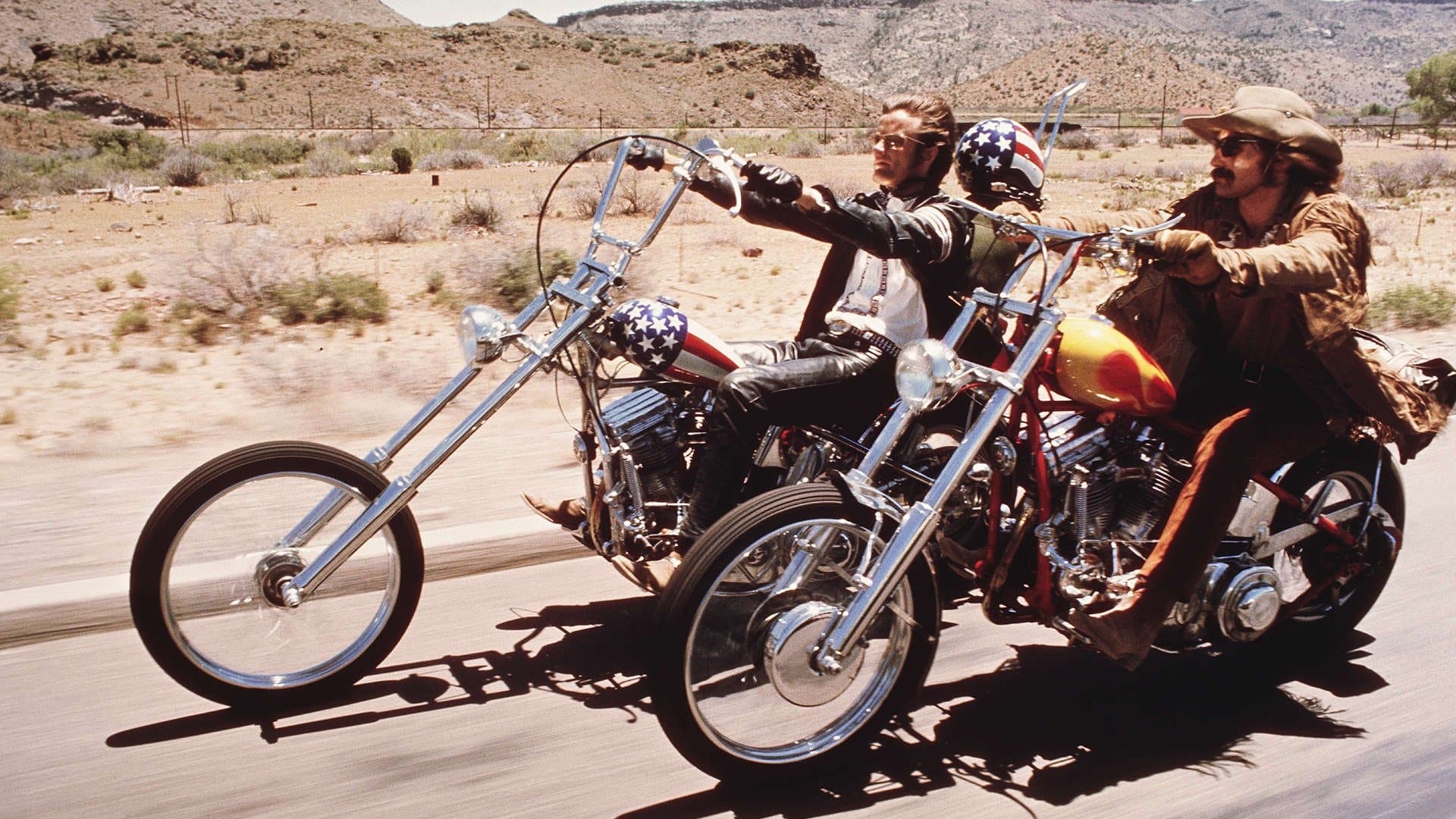 Backdrop of Easy Rider