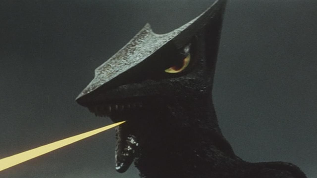 Backdrop of Gamera vs. Gyaos