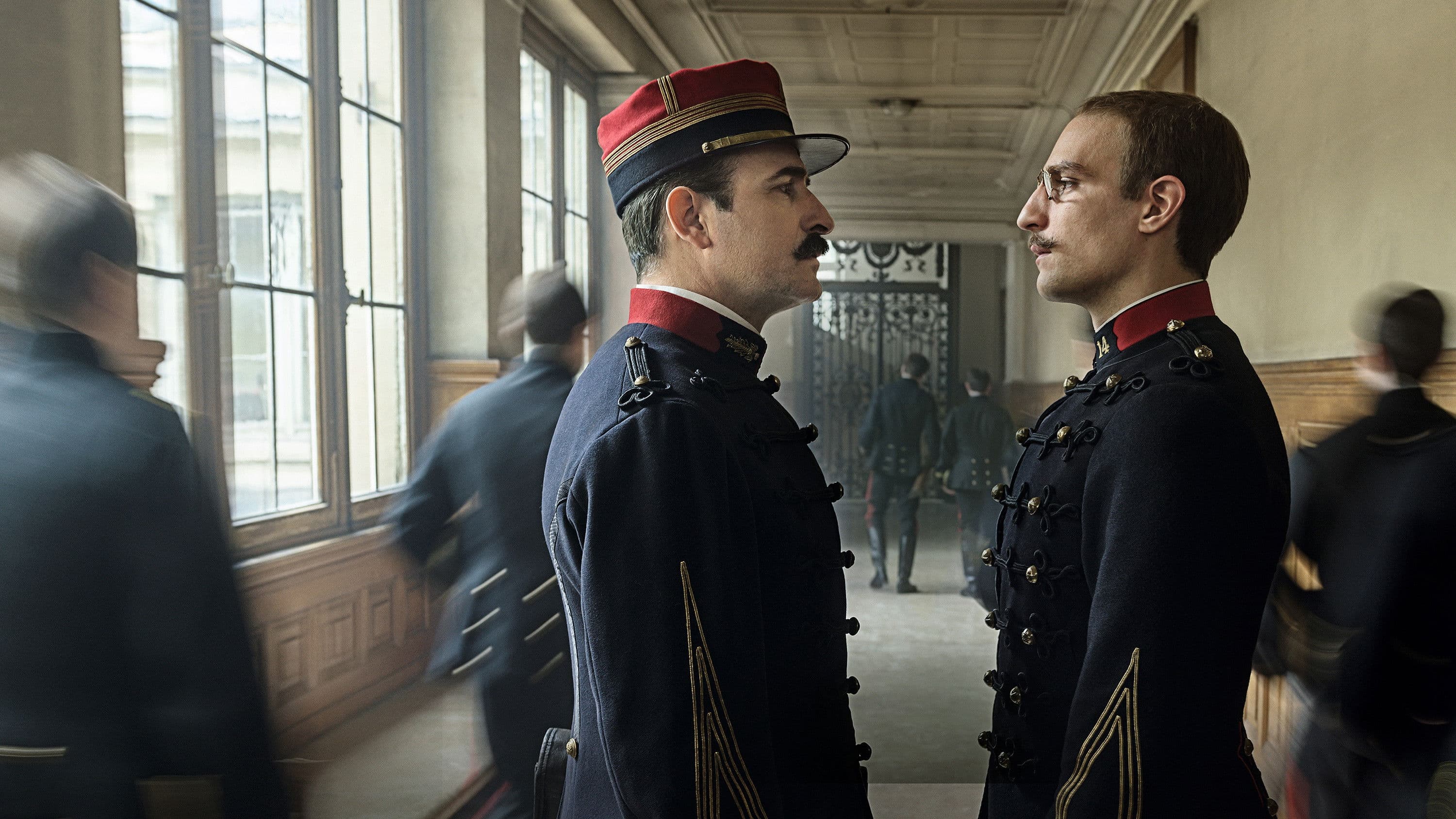 Backdrop of An Officer and a Spy