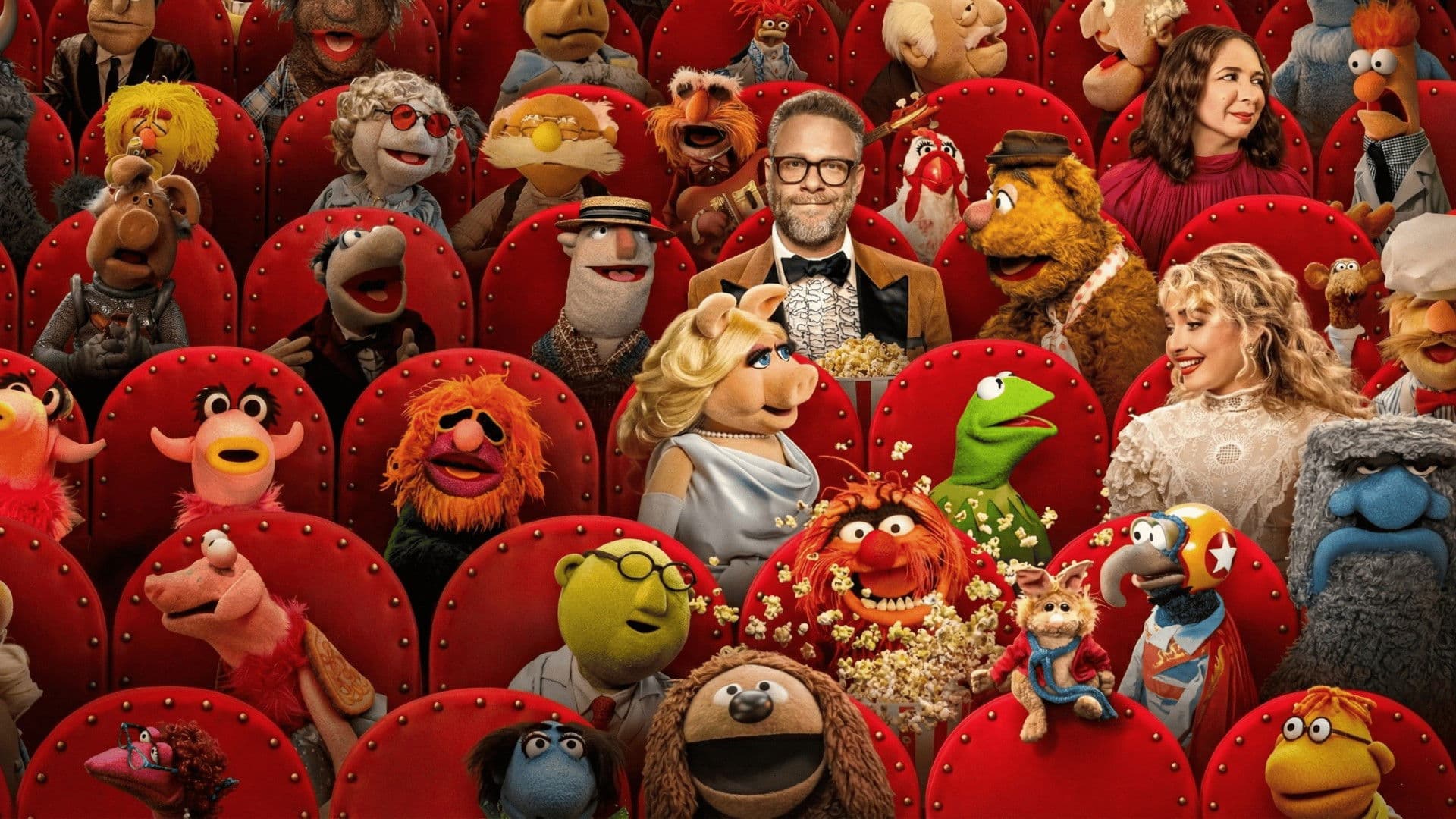 Backdrop of The Muppet Show