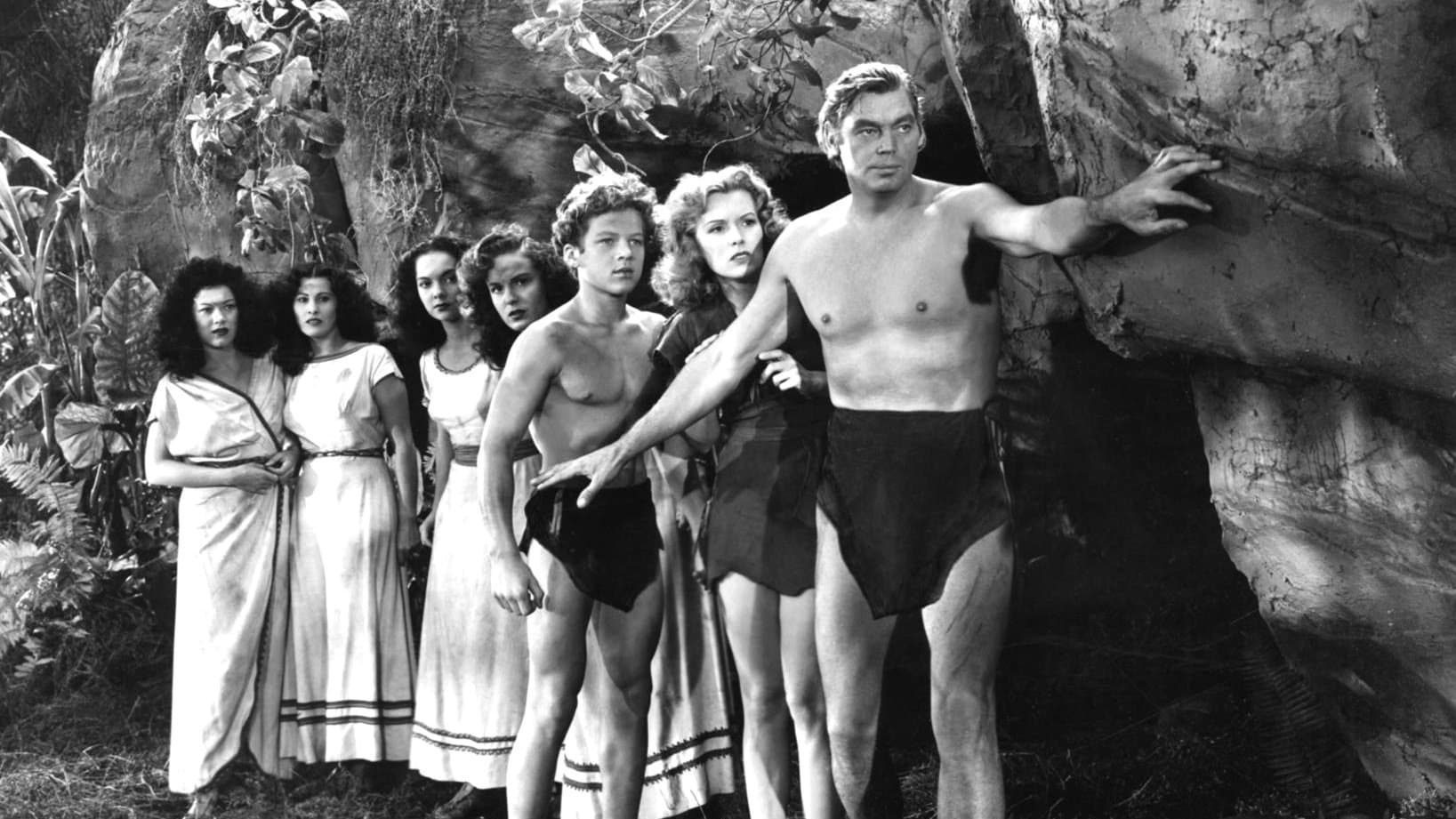 Backdrop of Tarzan and the Leopard Woman
