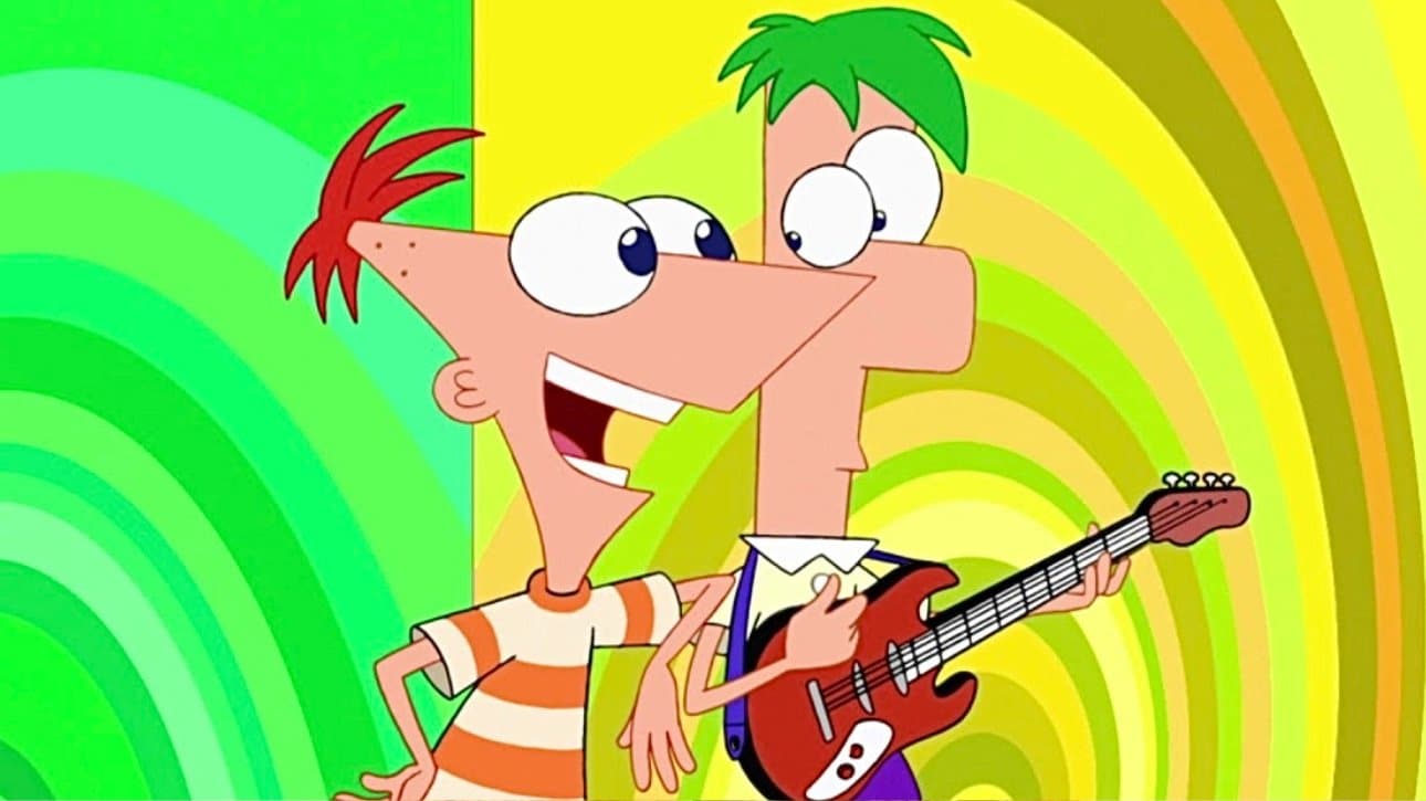 Backdrop of Phineas and Ferb: Summer Belongs to You!